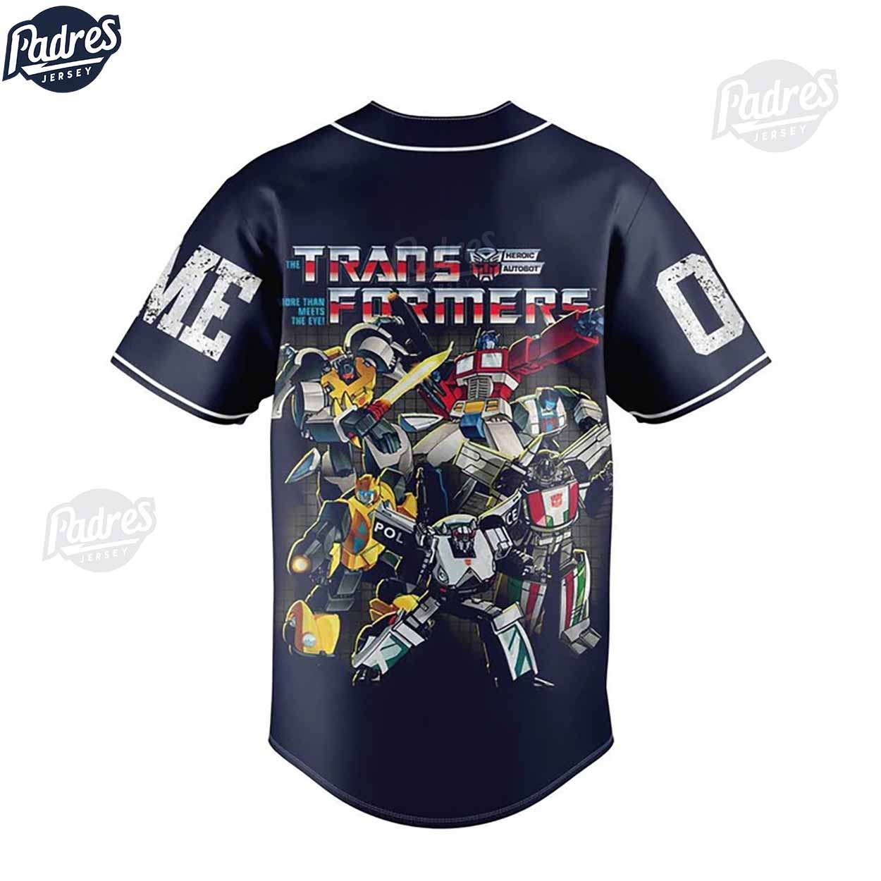 Custom Transformer Baseball Jersey - Padres Jersey Oasis: Elevate Your Baseball Style Game