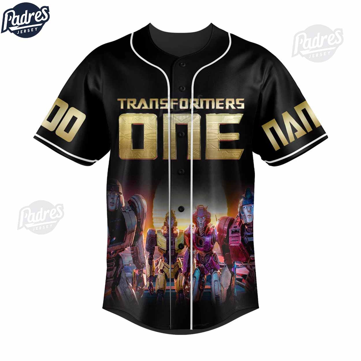 Custom Transformers 2024 One Baseball Jersey - Padres Jersey Oasis: Elevate Your Baseball Style Game