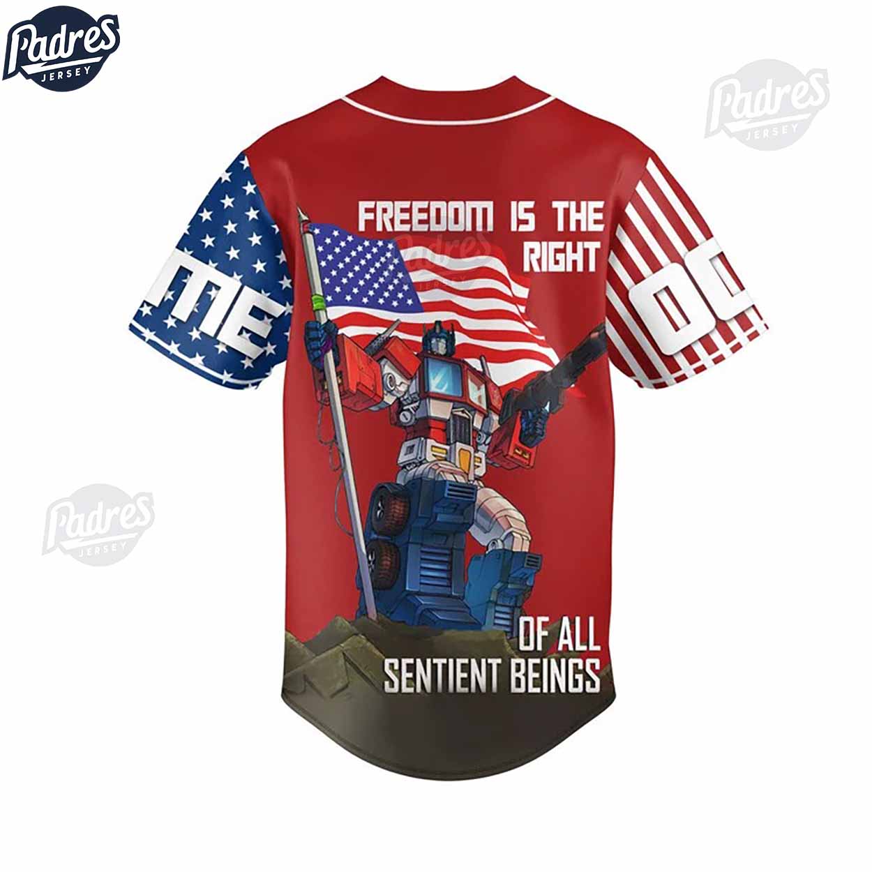Custom Transformers Autobot The Heroes Baseball Jersey - Padres Jersey Oasis: Elevate Your Baseball Style Game