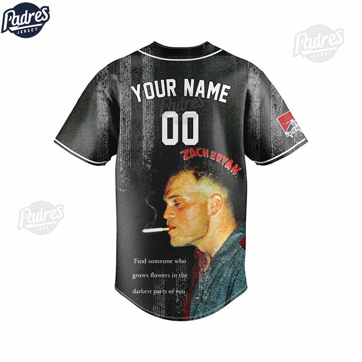 Custom Zach Bryan Baseball Jersey - Padres Jersey Oasis: Elevate Your Baseball Style Game
