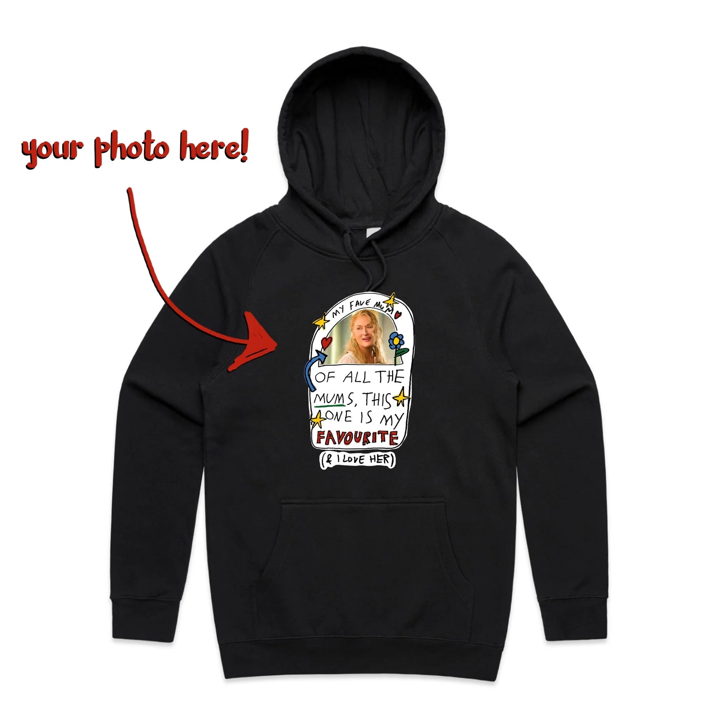 Custom Favourite Mum Hoodie