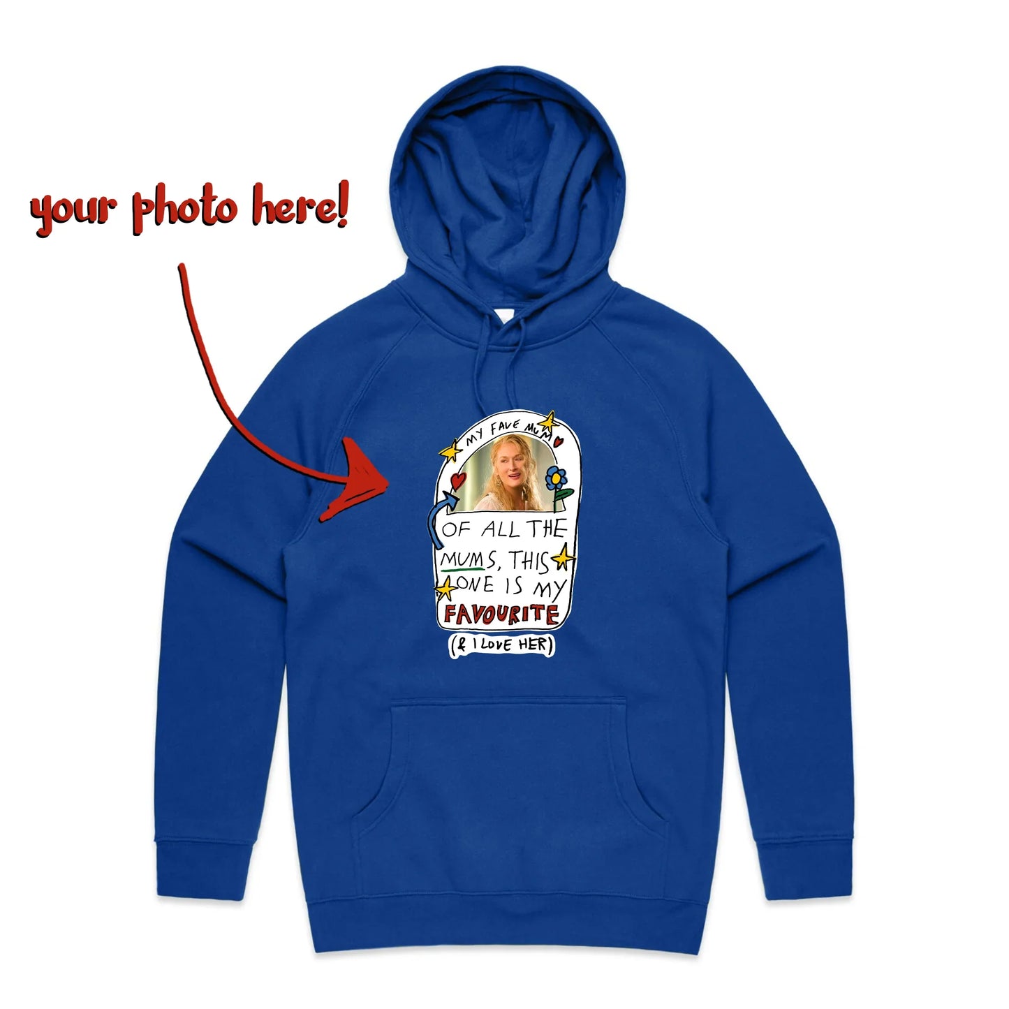 Custom Favourite Mum Hoodie