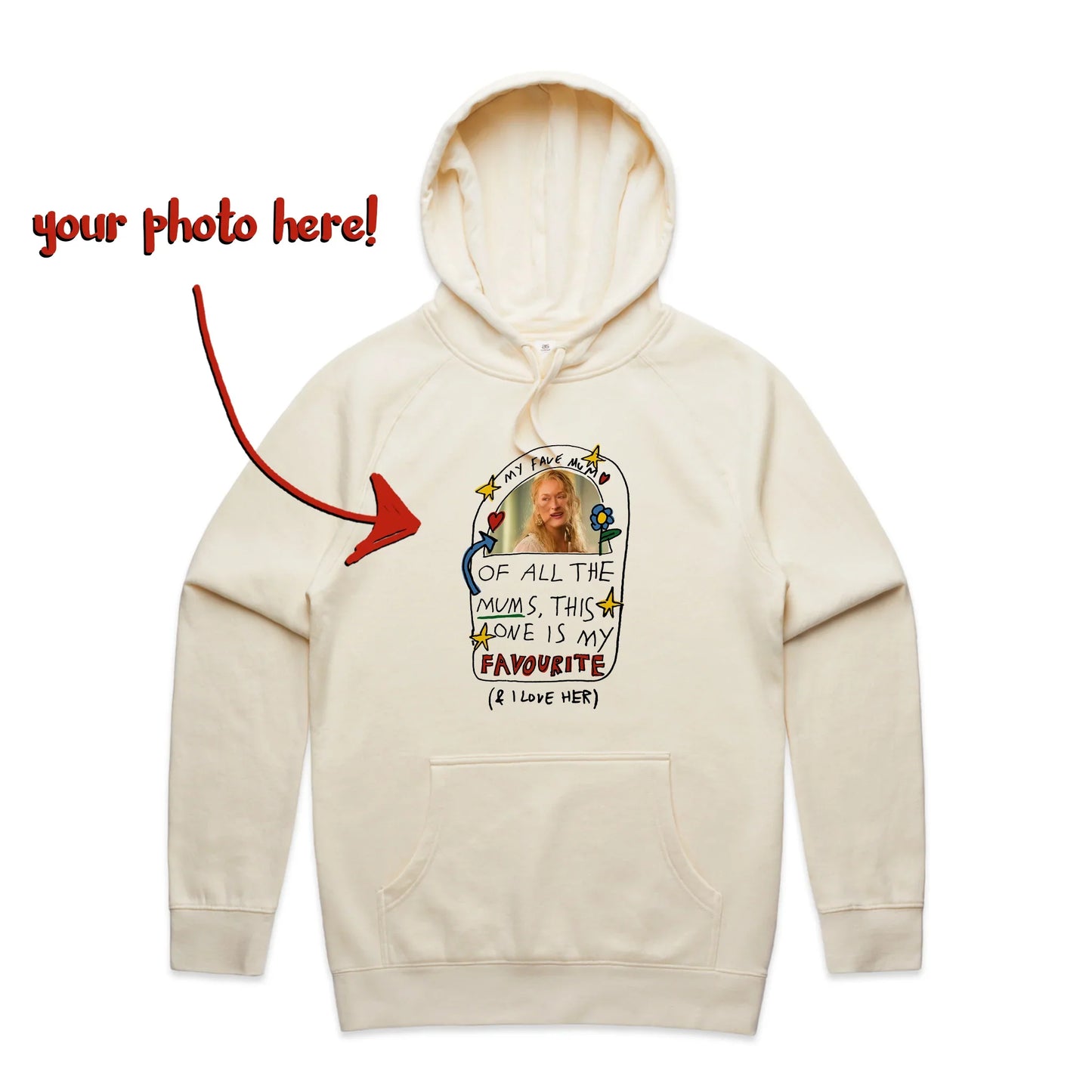 Custom Favourite Mum Hoodie
