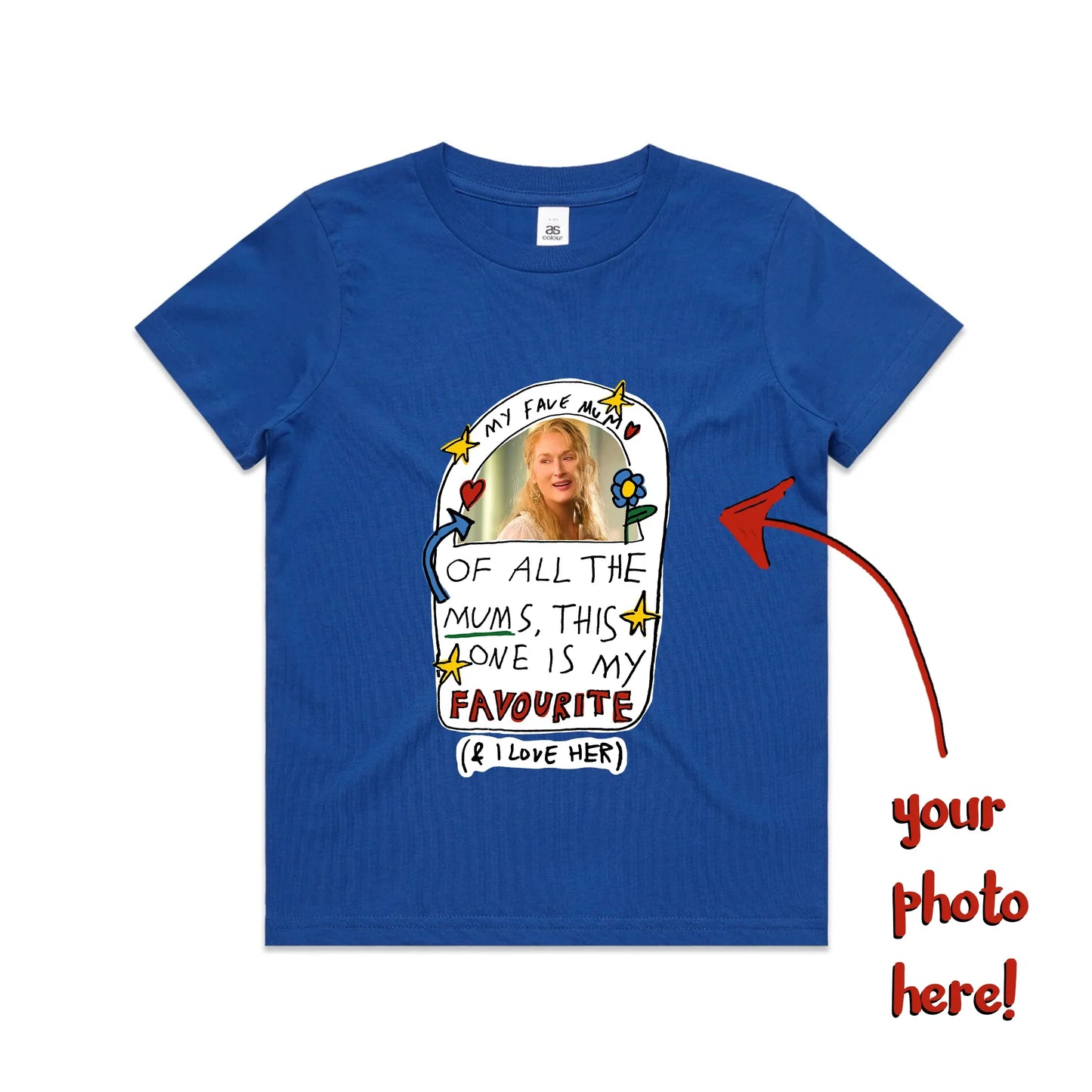Custom Favourite Mum Kids Tee