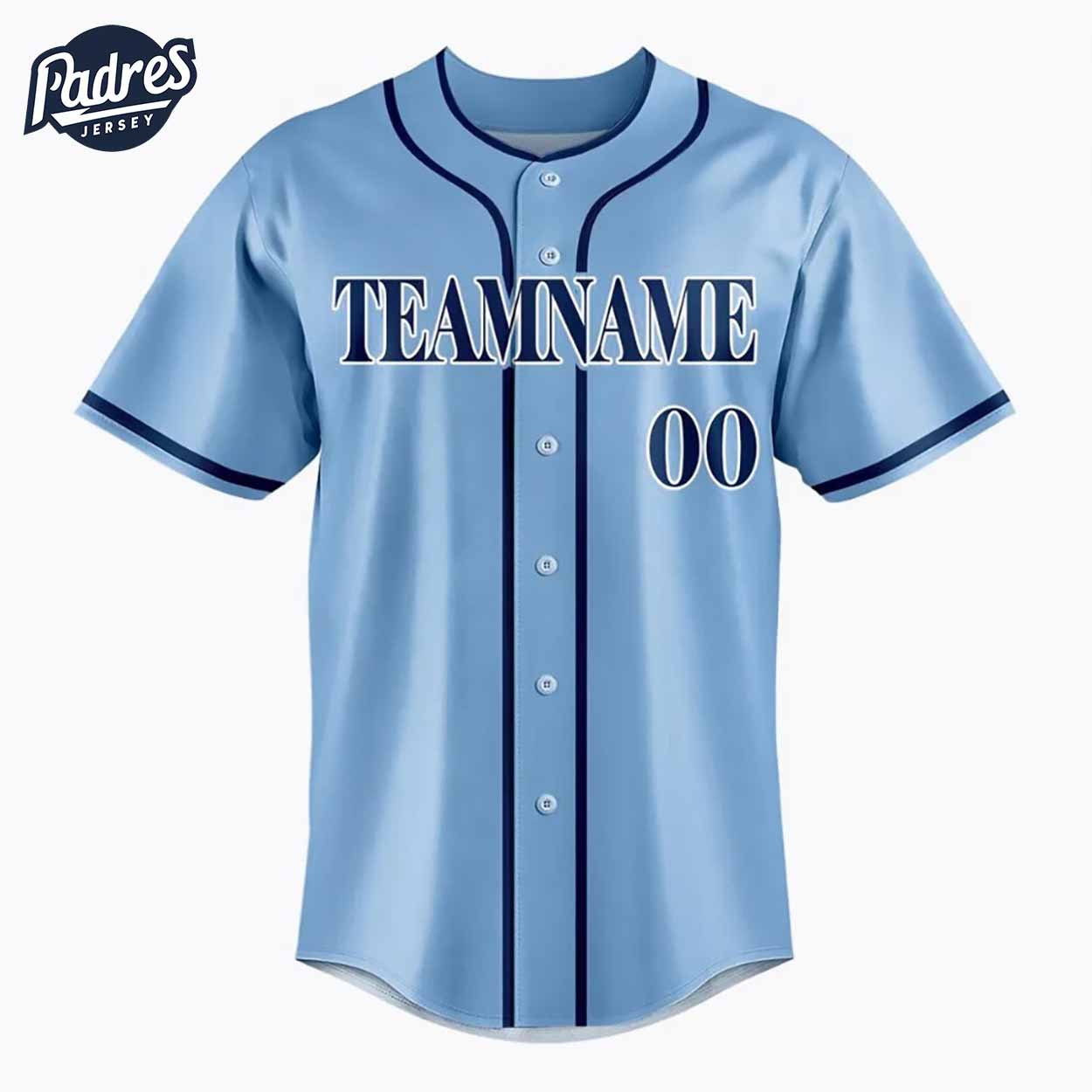 Custom Team Baseball Jerseys Blue Style - Padres Jersey Oasis: Elevate Your Baseball Style Game