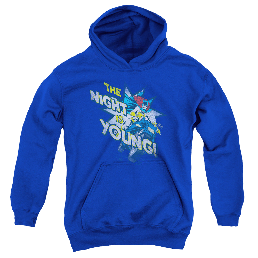 Batgirl The Night Is Young - Youth Hoodie
