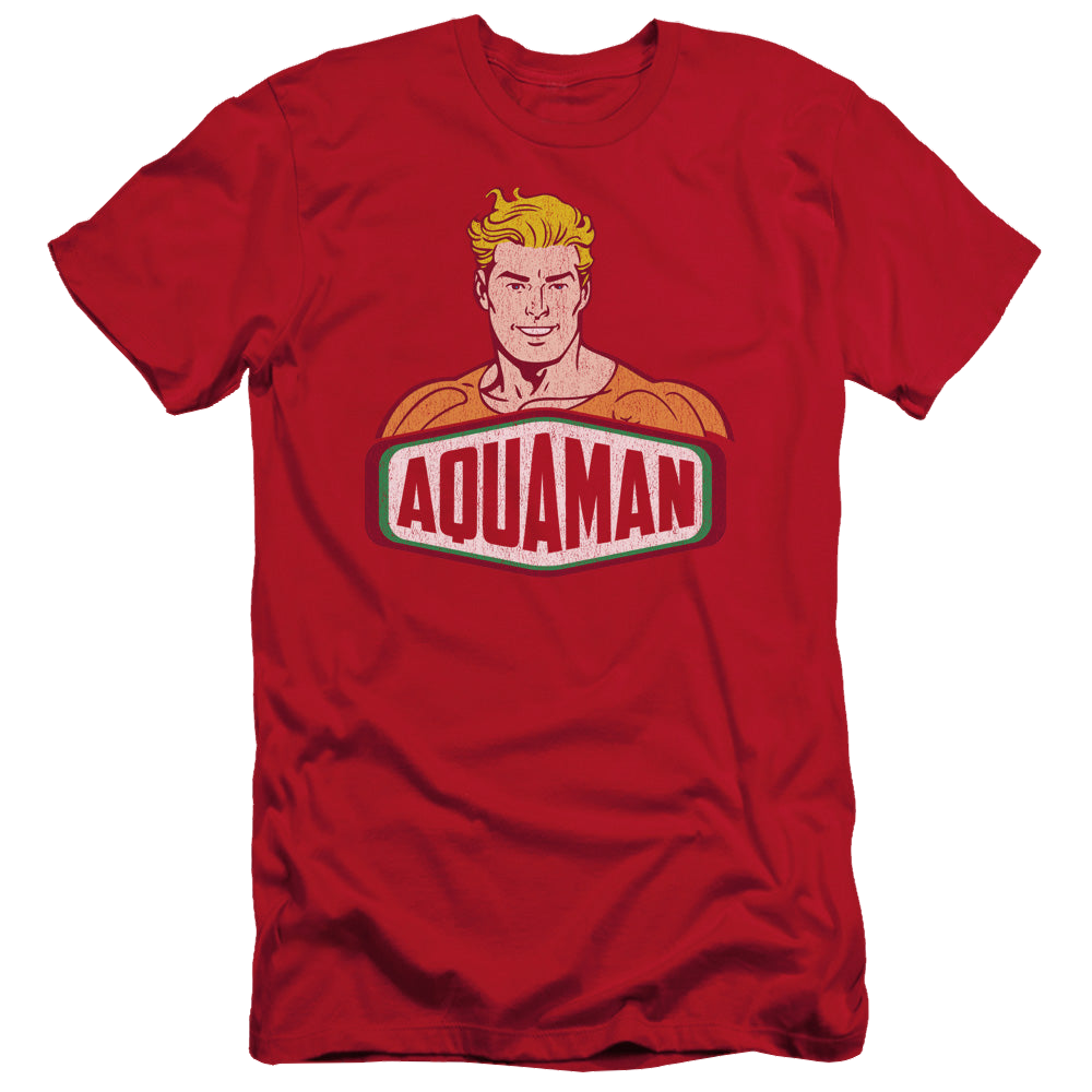 Aquaman Aquaman Sign - Men's Slim Fit T-Shirt