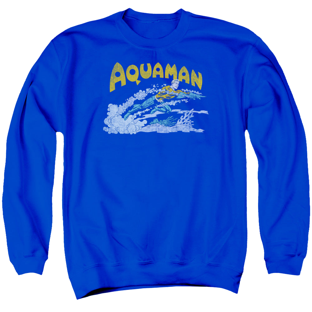 Aquaman Aqua Swim - Men's Crewneck Sweatshirt