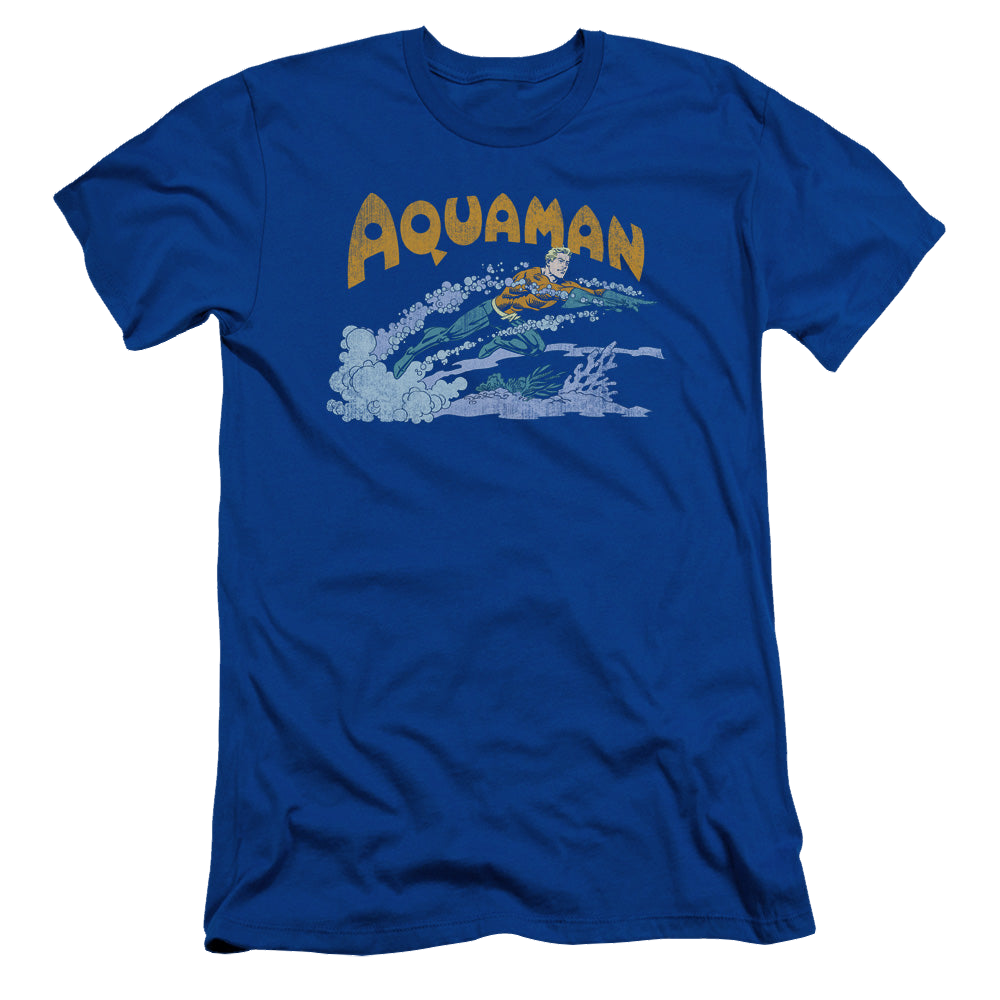 Aquaman Aqua Swim - Men's Slim Fit T-Shirt