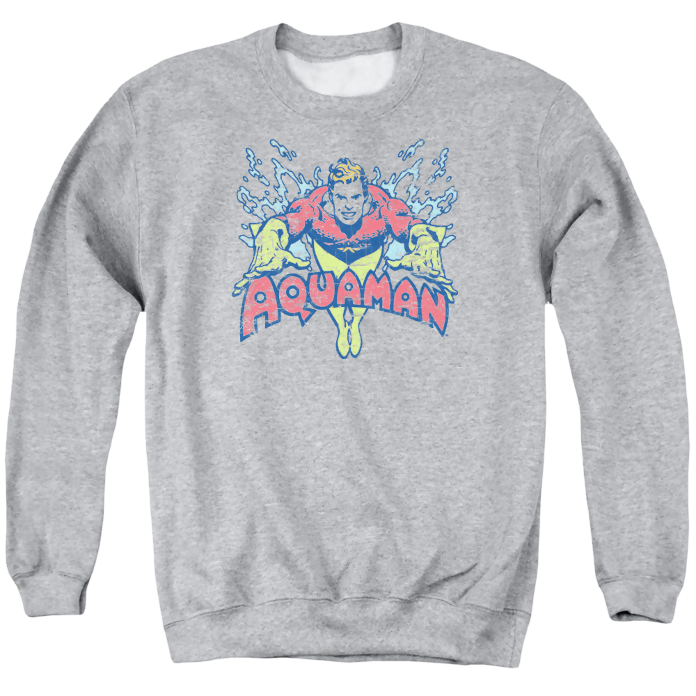 Aquaman Splish Splash - Men's Crewneck Sweatshirt
