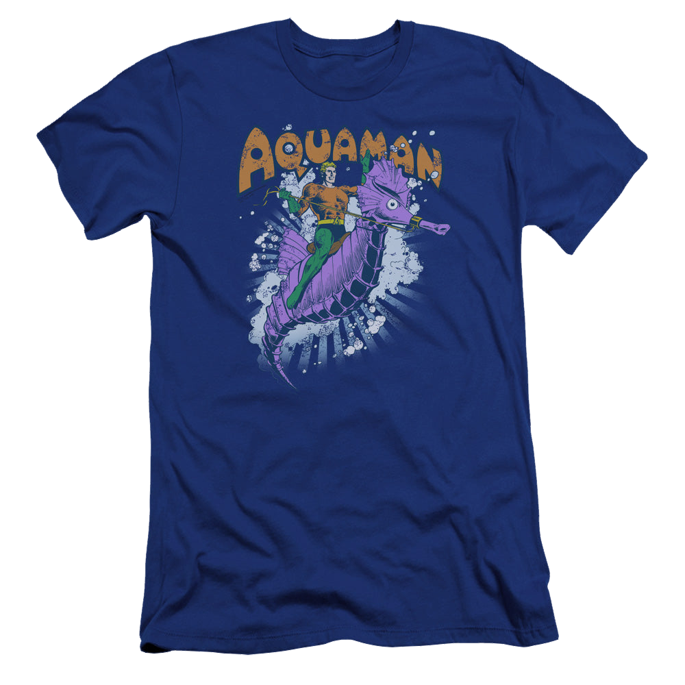 Aquaman Ride Free - Men's Premium Slim Fit T-Shirt