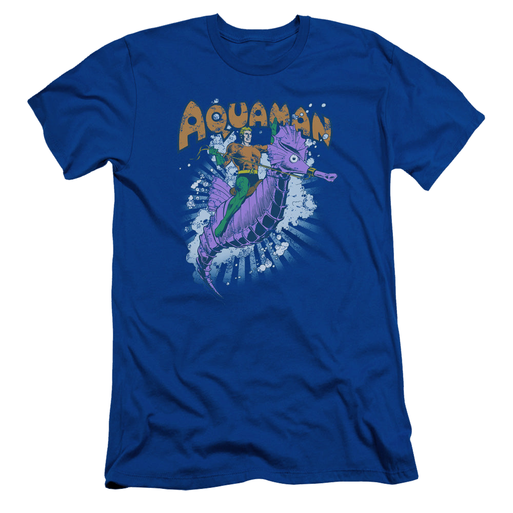 Aquaman Ride Free - Men's Slim Fit T-Shirt