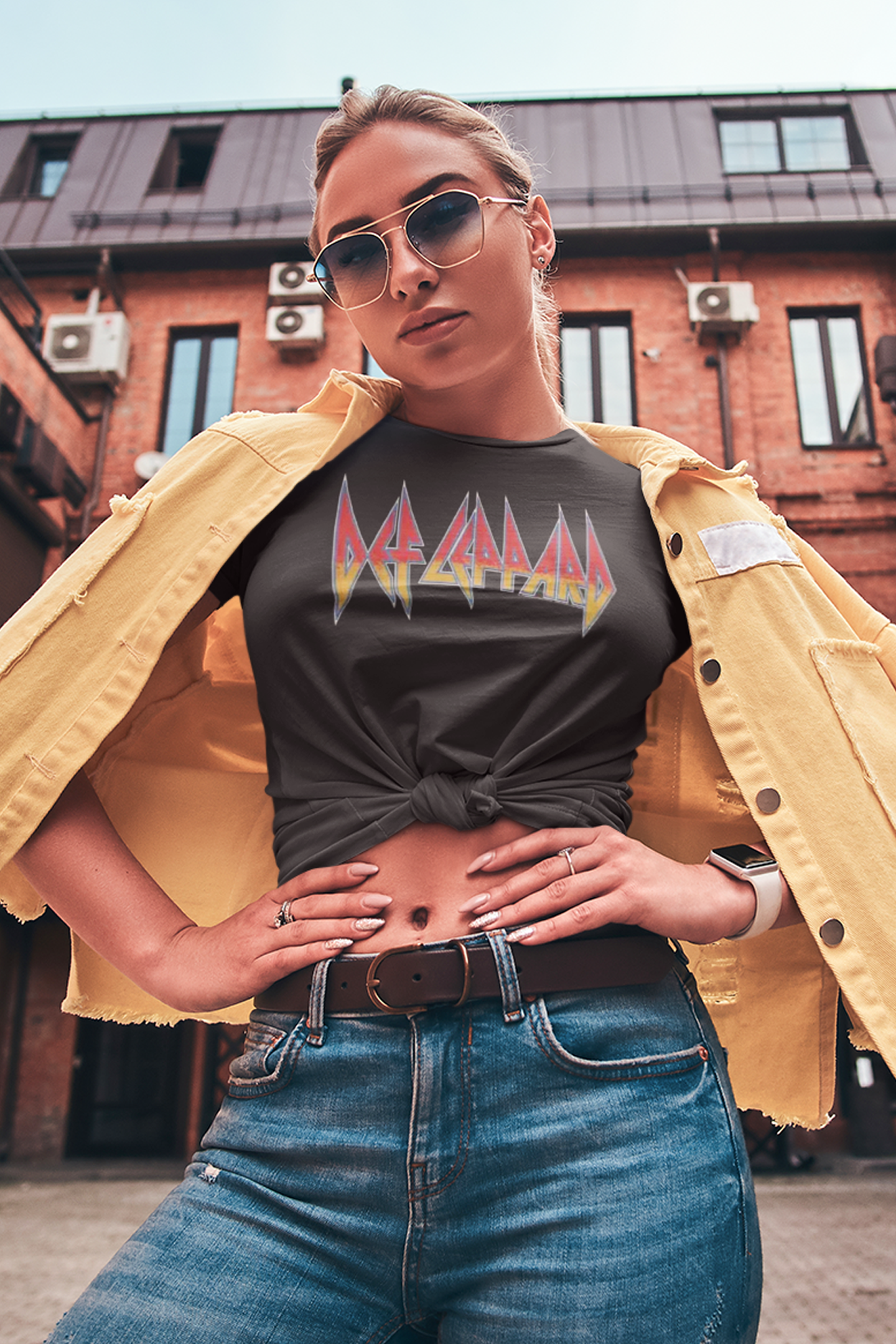 Def Leppard Logo Boyfriend Tee
