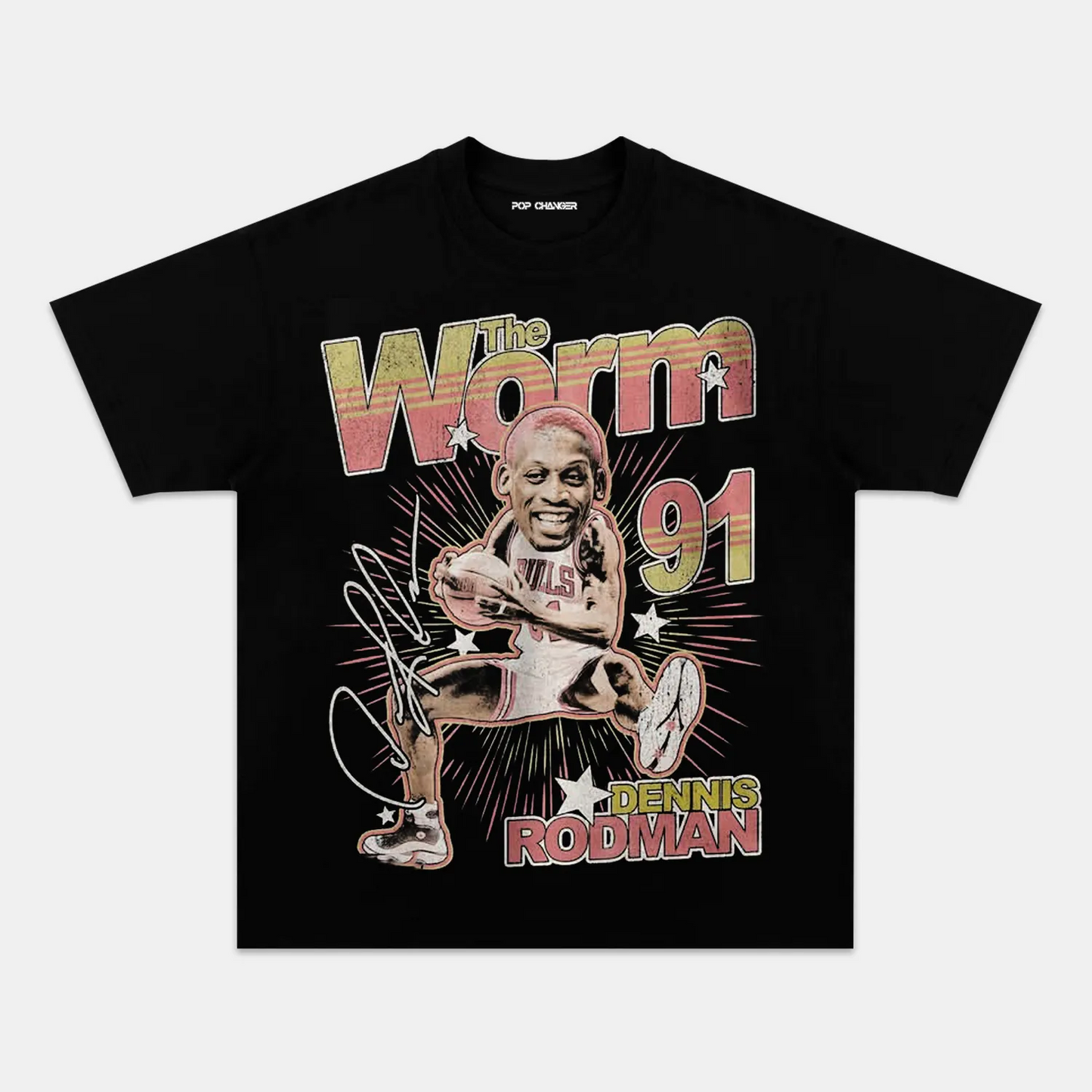 DENNIS RODMAN BIG HEAD TEE Style002