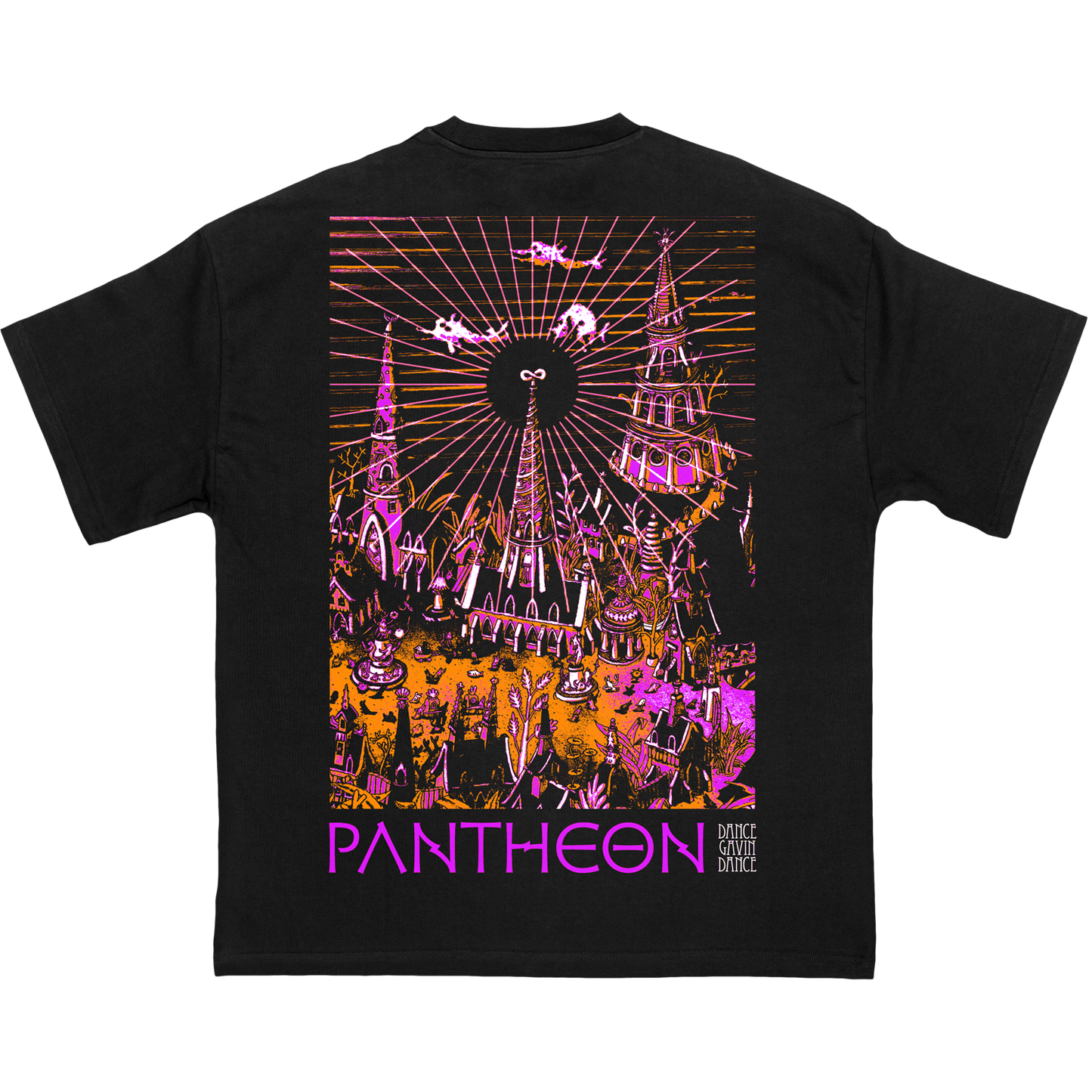 Dance Gavin Dance / Back Pantheon Tee