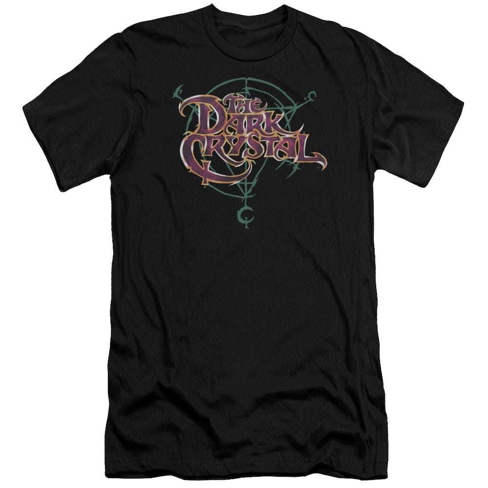 Dark Crystal Symbol Logo - Men's Premium Slim Fit T-Shirt
