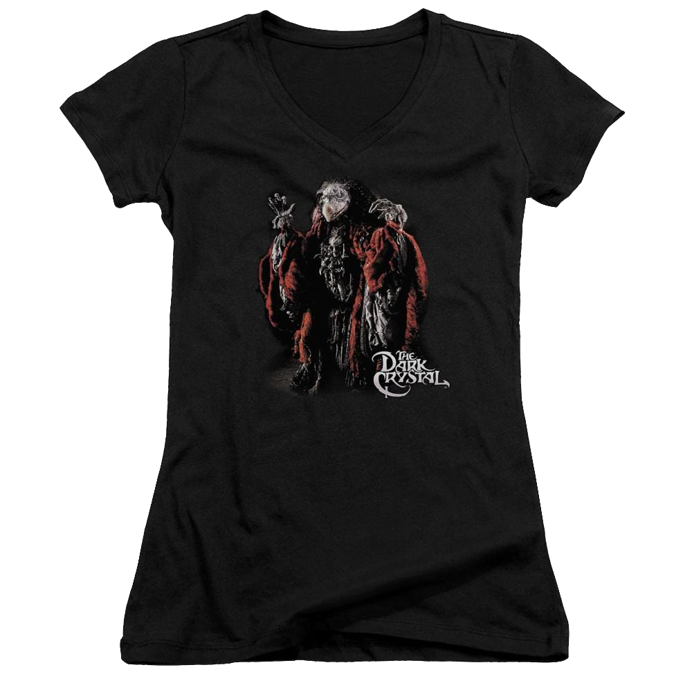 Dark Crystal Skeksis - Juniors V-Neck T-Shirt Style001