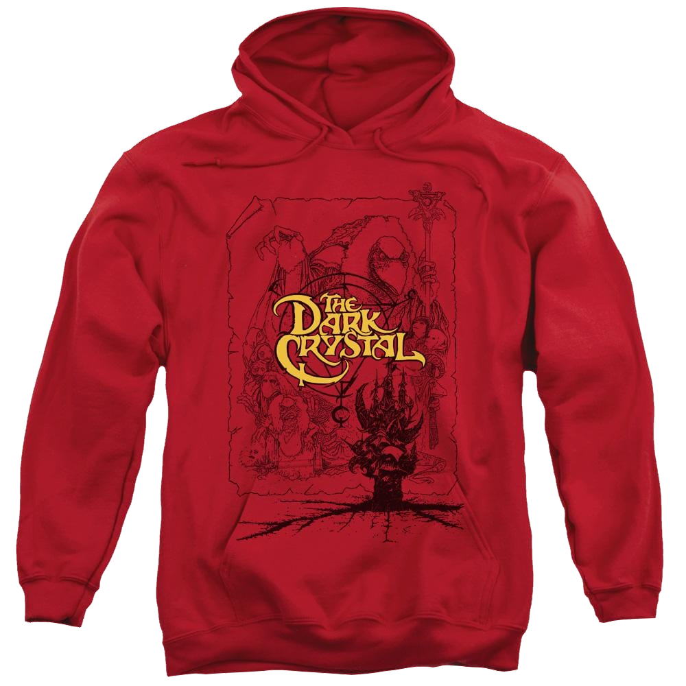 Dark Crystal Poster Lines - Pullover Hoodie