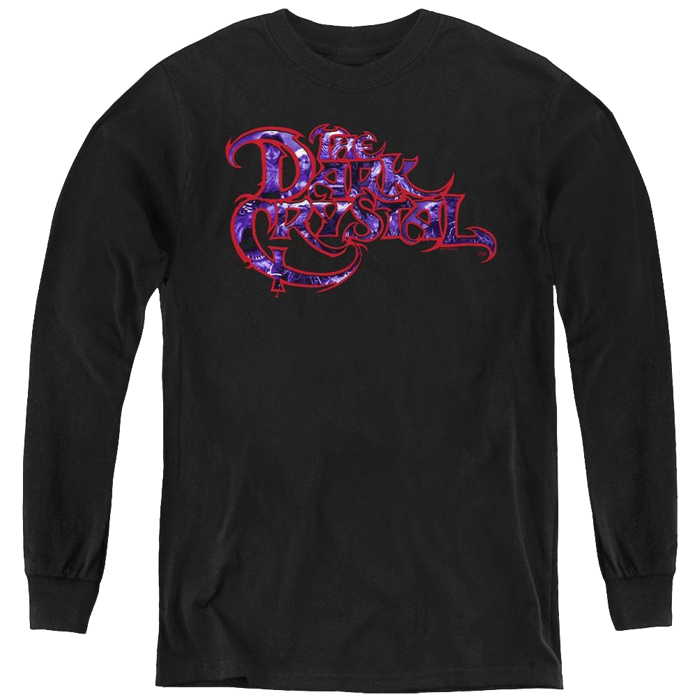 Dark Crystal, The Collage Logo - Youth Long Sleeve T-Shirt