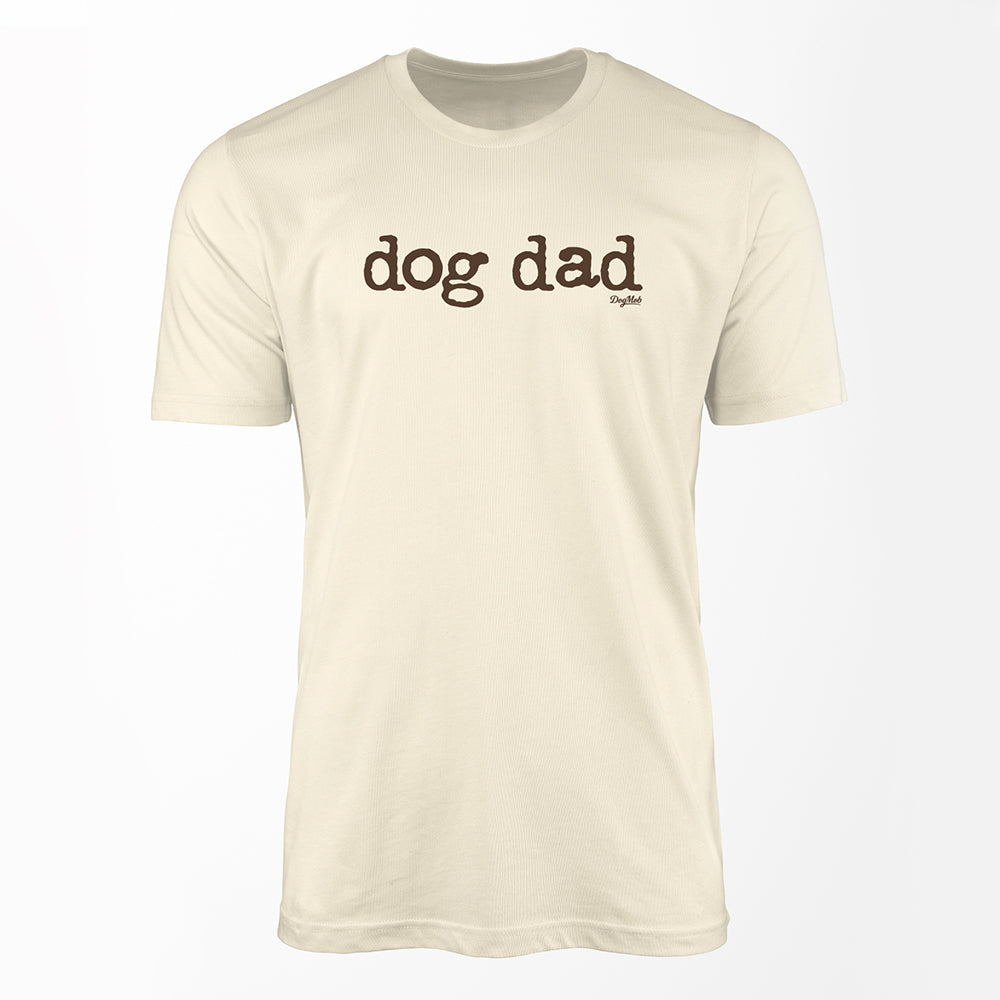 Dog Dad Premium Tee Natural