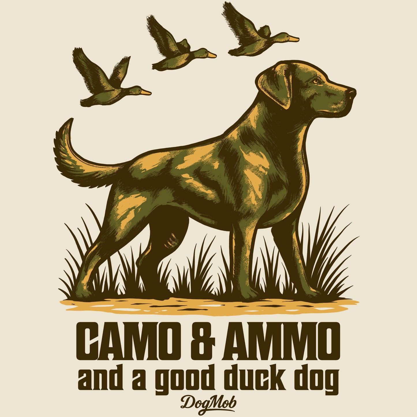 Camo & Ammo Premium Tee Natural