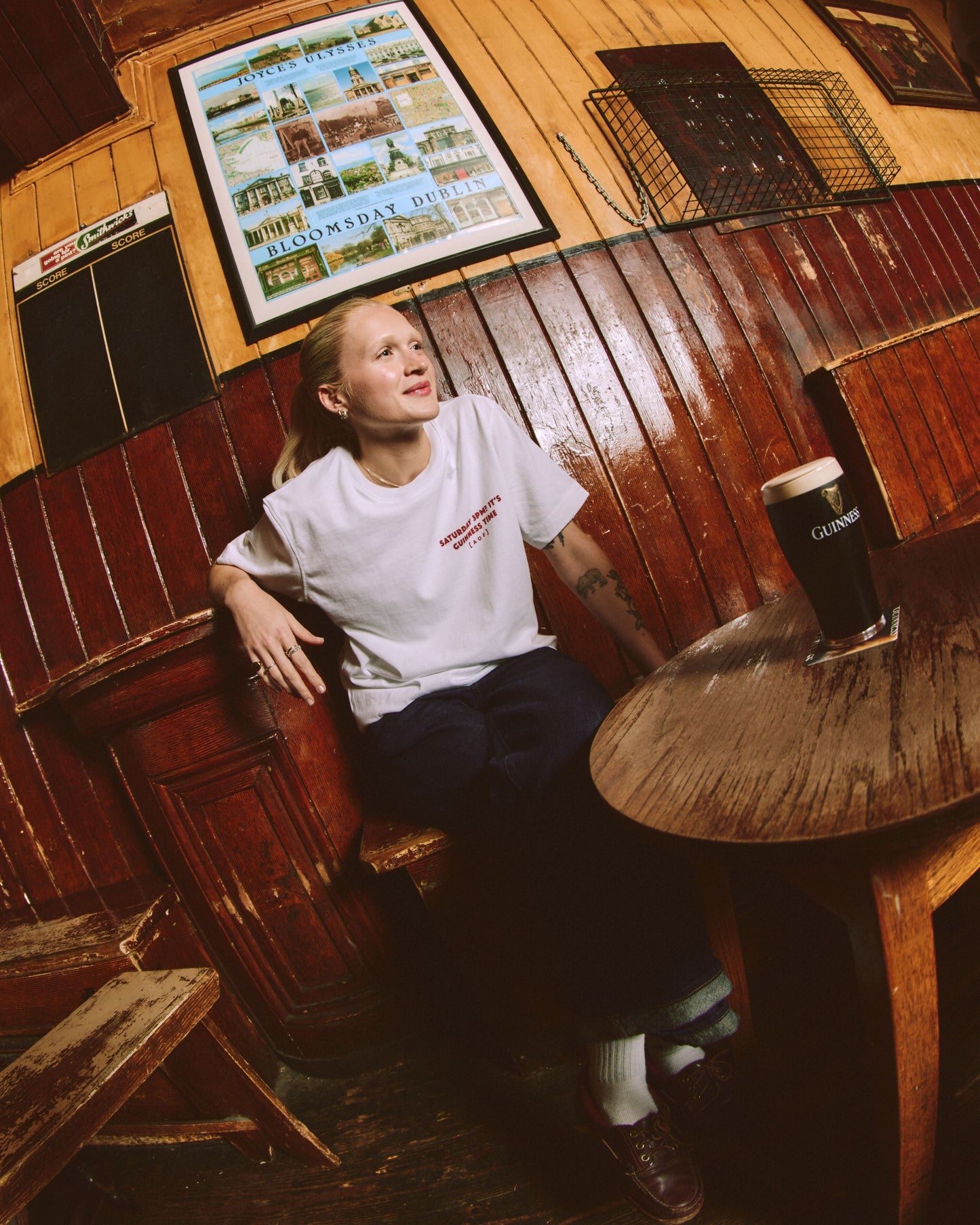 It's Guinness Time White Tee