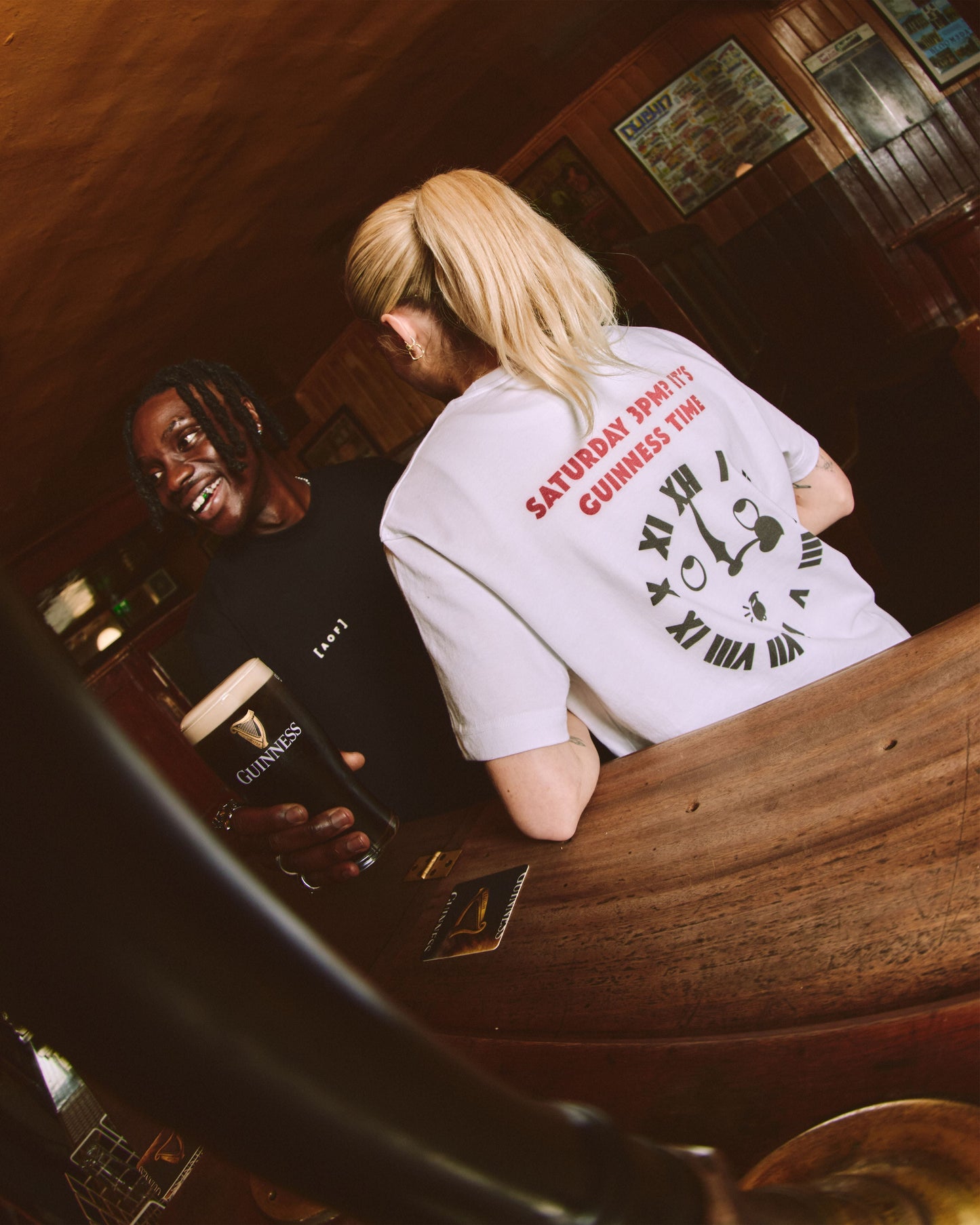 It's Guinness Time White Tee