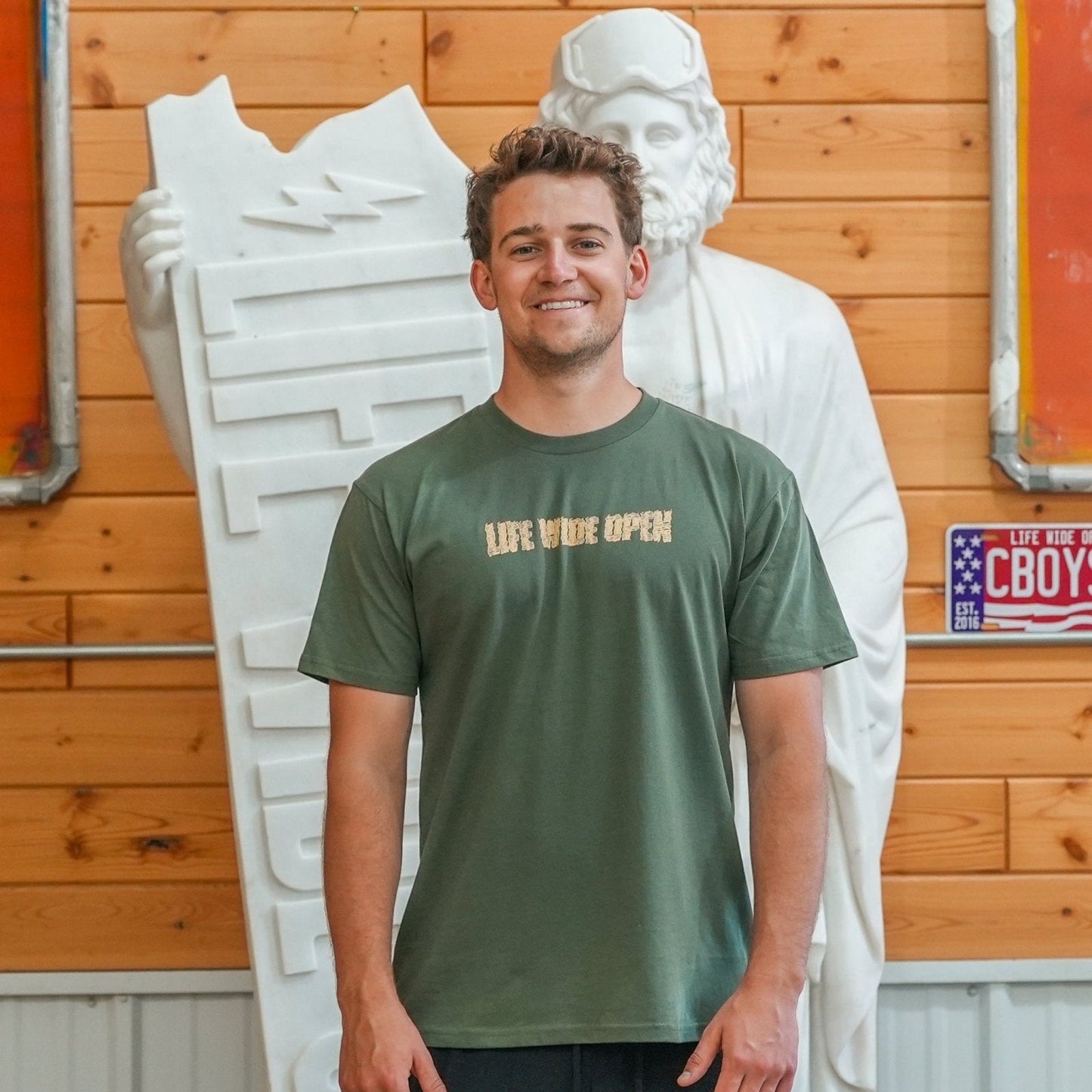 Scribble Cypress Tee