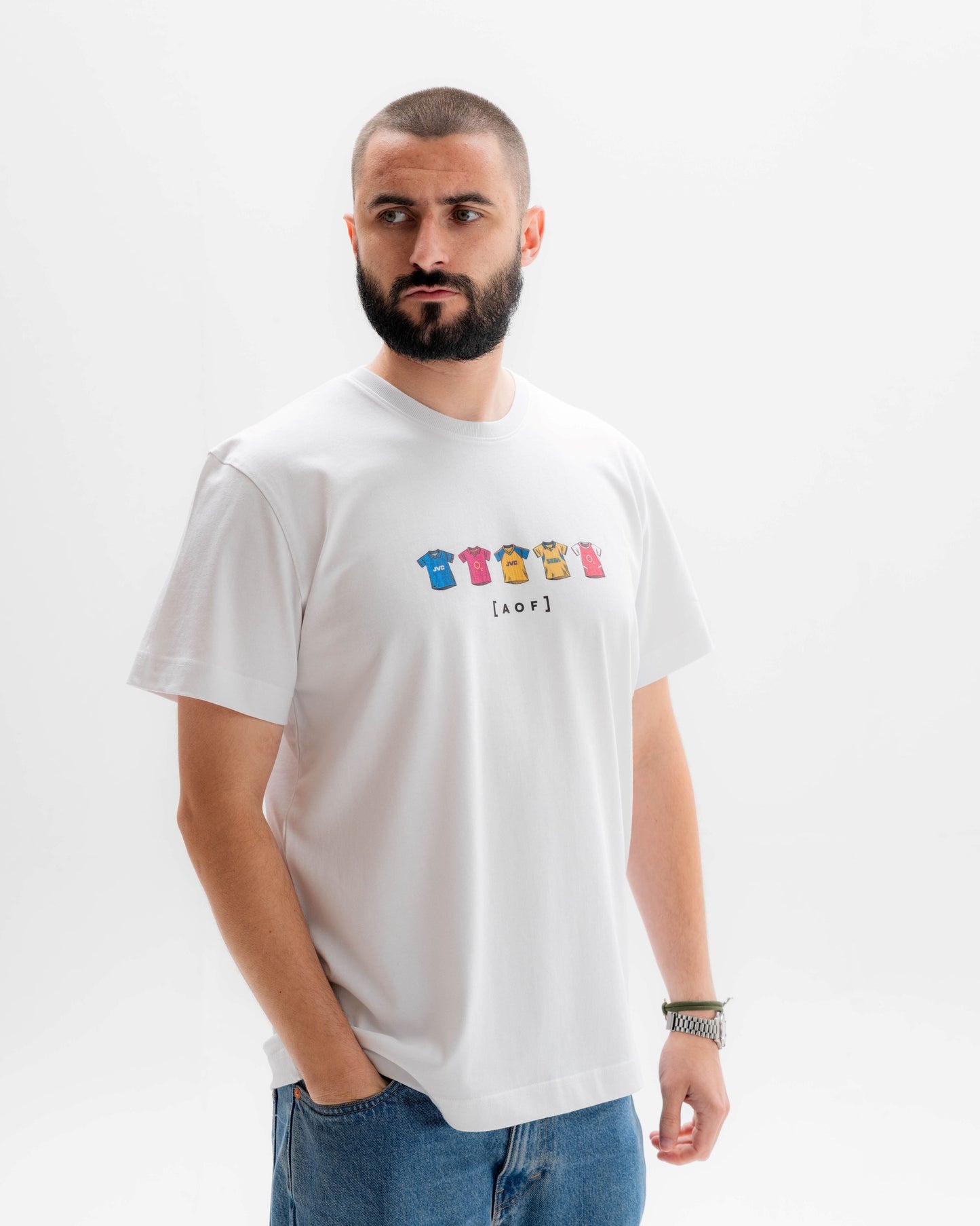 AFC Bournemouth Printed Classics White Tee