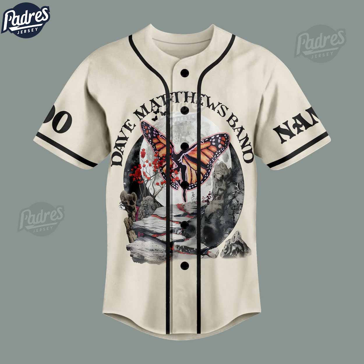 Dave Matthews Band Life Is Short But Sweet For Certain Custom Baseball Jersey - Padres Jersey Oasis: Elevate Your Baseball Style Game