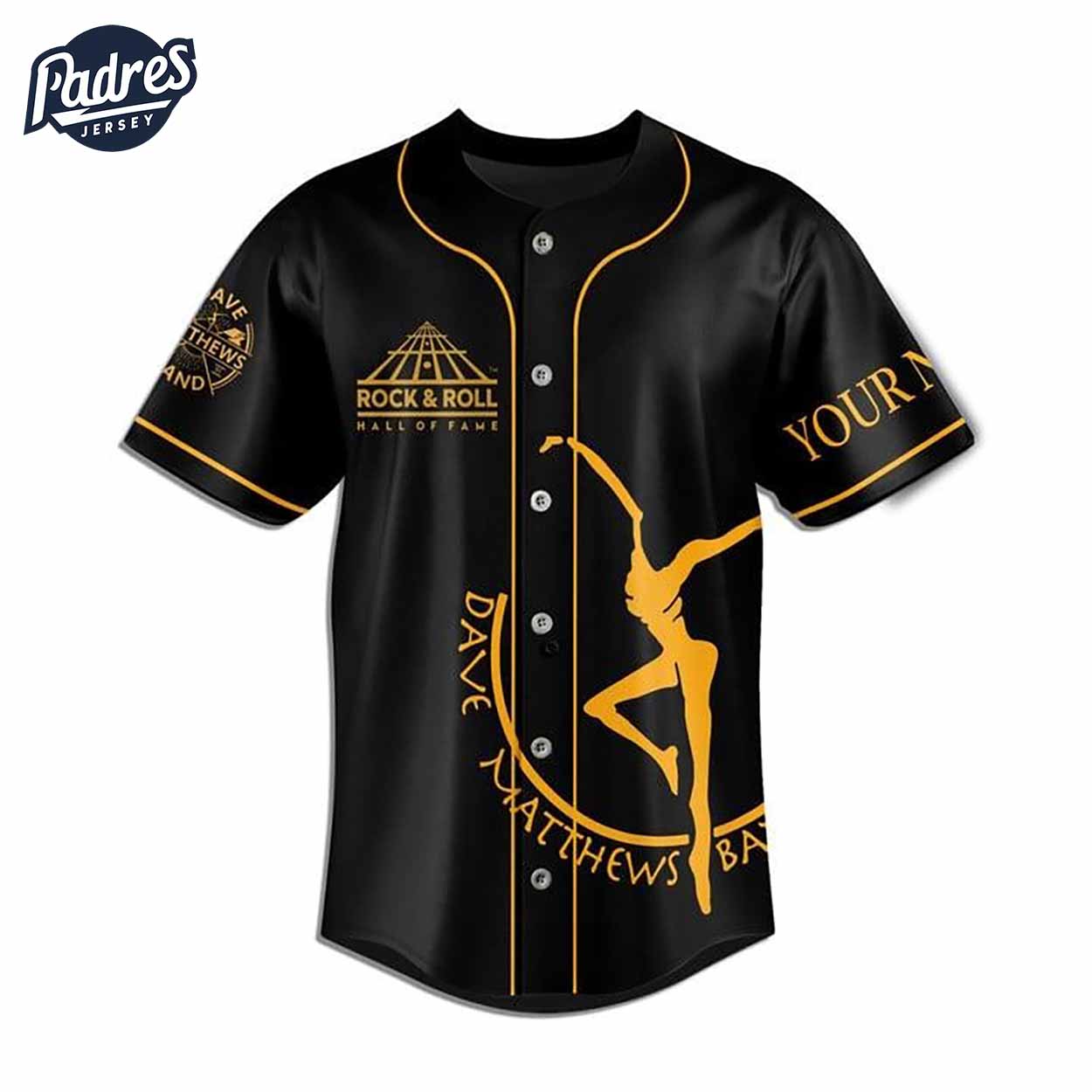 Dave Matthews Band Rock And Roll Hall Of Fame 2024 Custom Baseball Jersey Style - Padres Jersey Oasis: Elevate Your Baseball Style Game