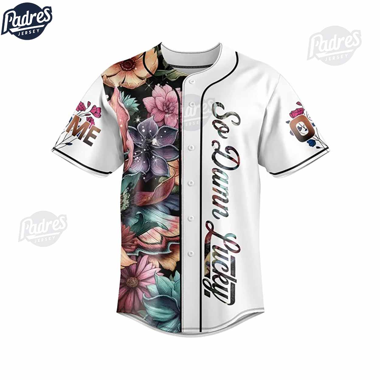 Dave Matthews Band So Damn Lucky Custom Baseball Jersey - Padres Jersey Oasis: Elevate Your Baseball Style Game