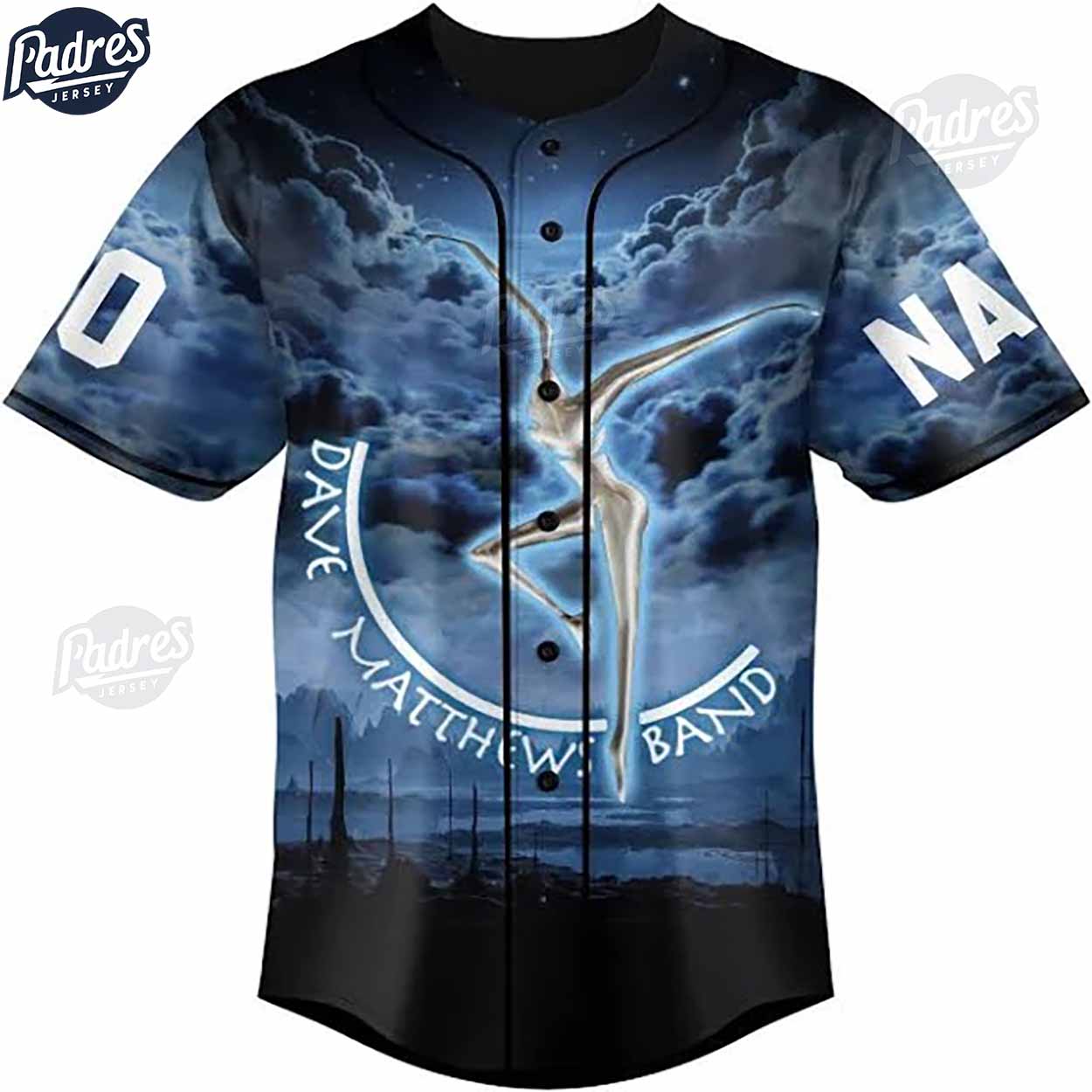 Dave Matthews Band Custom Baseball Jersey Shirt - Padres Jersey Oasis: Elevate Your Baseball Style Game