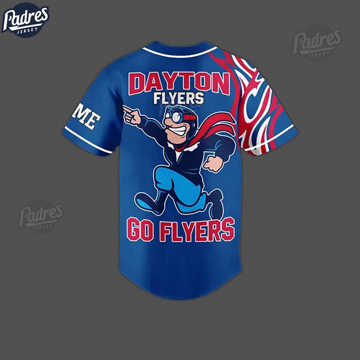 Dayton Flyers Basketball Team Custom NCAA Baseball Jersey - Padres Jersey Oasis: Elevate Your Baseball Style Game