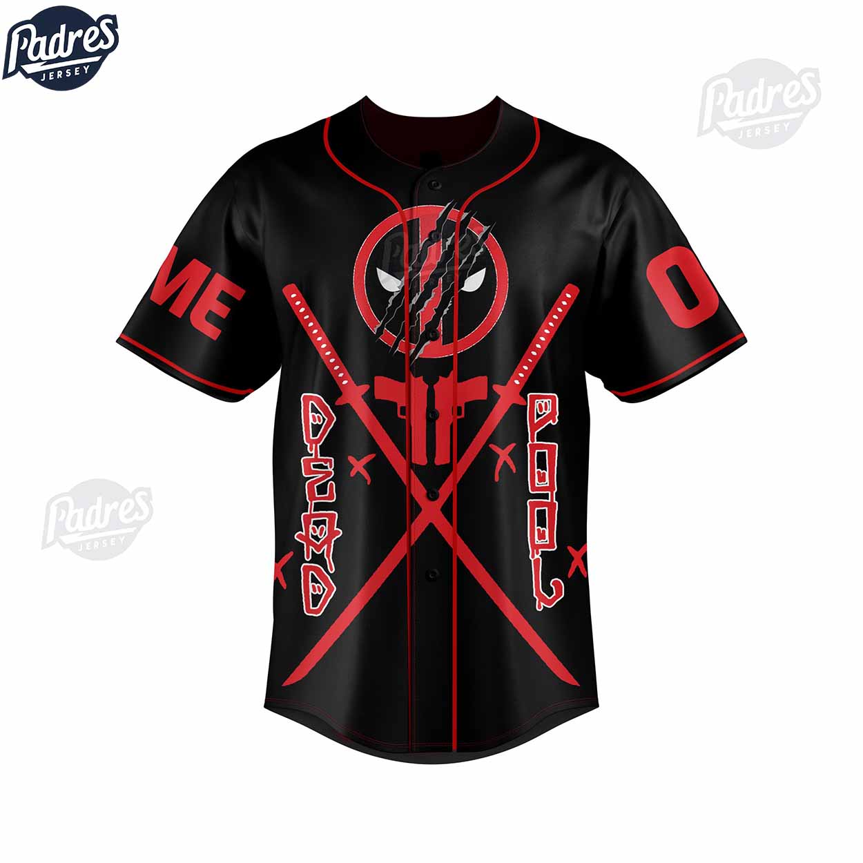 Dead Pool In My Defense I Was Left Unsupervised Custom Baseball Jersey - Padres Jersey Oasis: Elevate Your Baseball Style Game