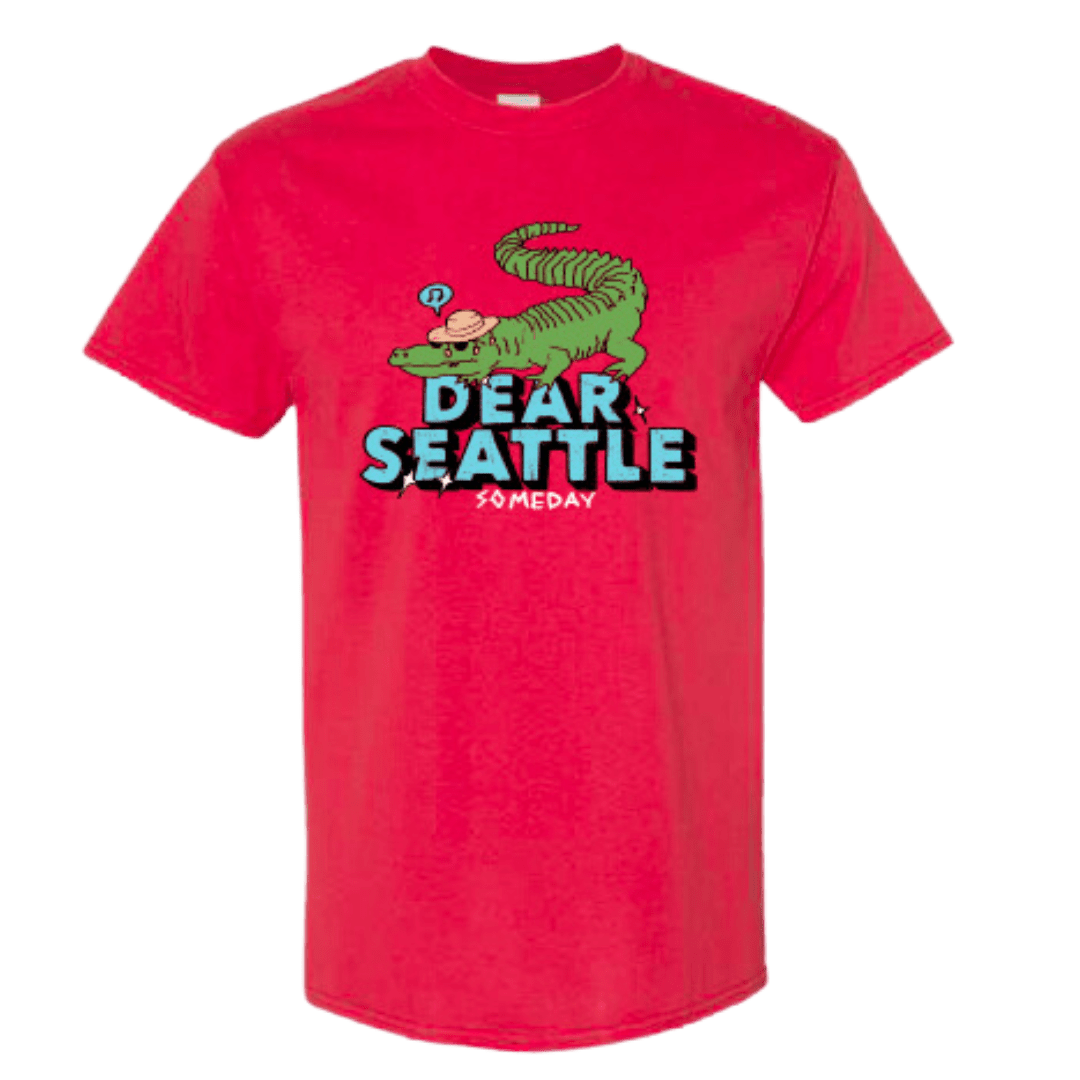 Dear Seattle / Croc Tee (Red)