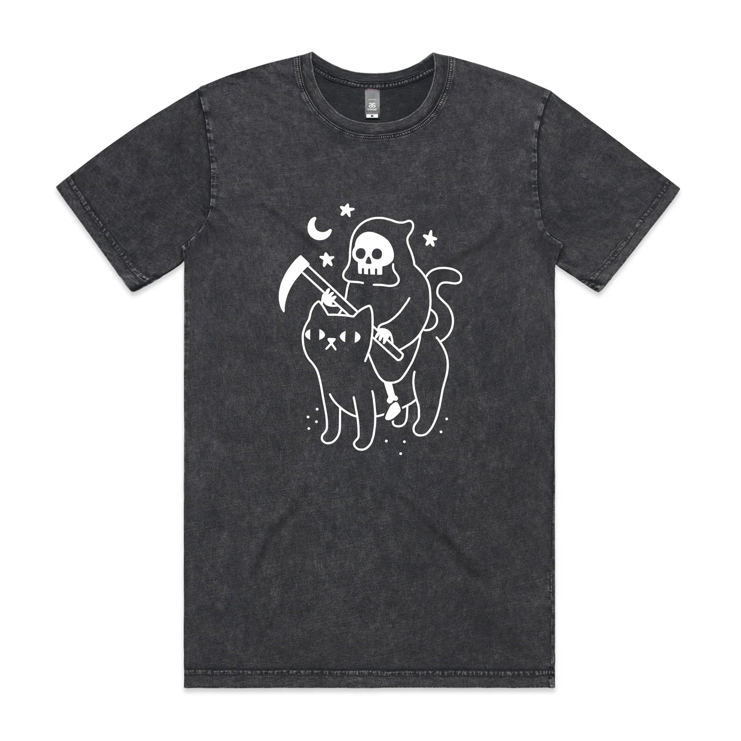 Death Rides A Cat Tee
