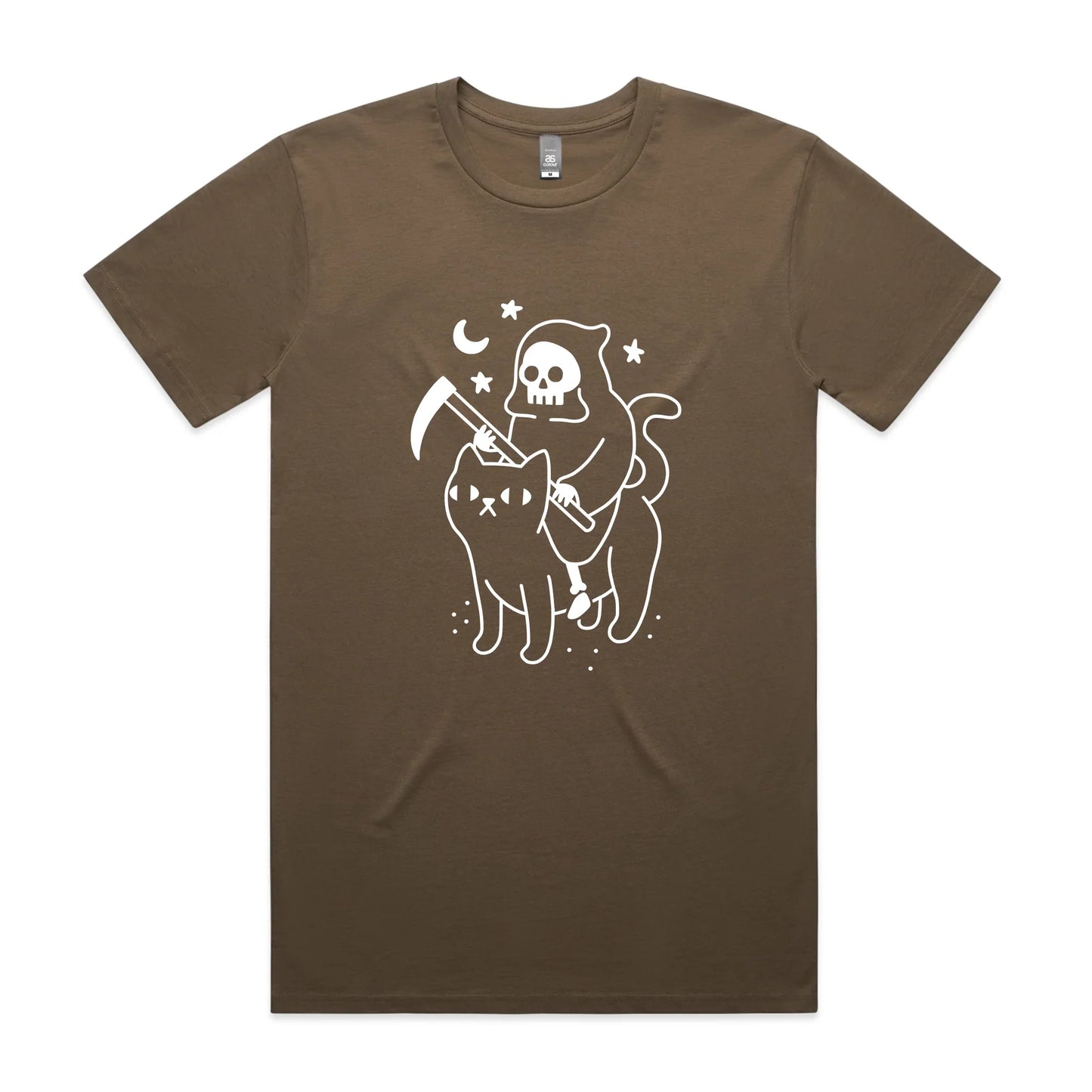 Death Rides A Cat Tee