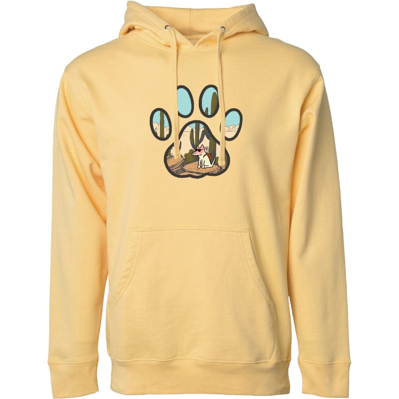 Desert Paw - Sweatshirt Pullover Hoodie