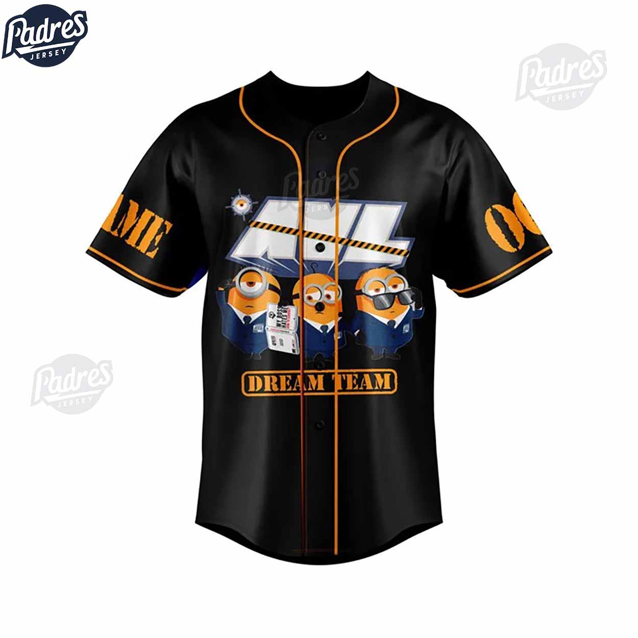 Despicable Me 4 Minion Custom Baseball Jersey - Padres Jersey Oasis: Elevate Your Baseball Style Game