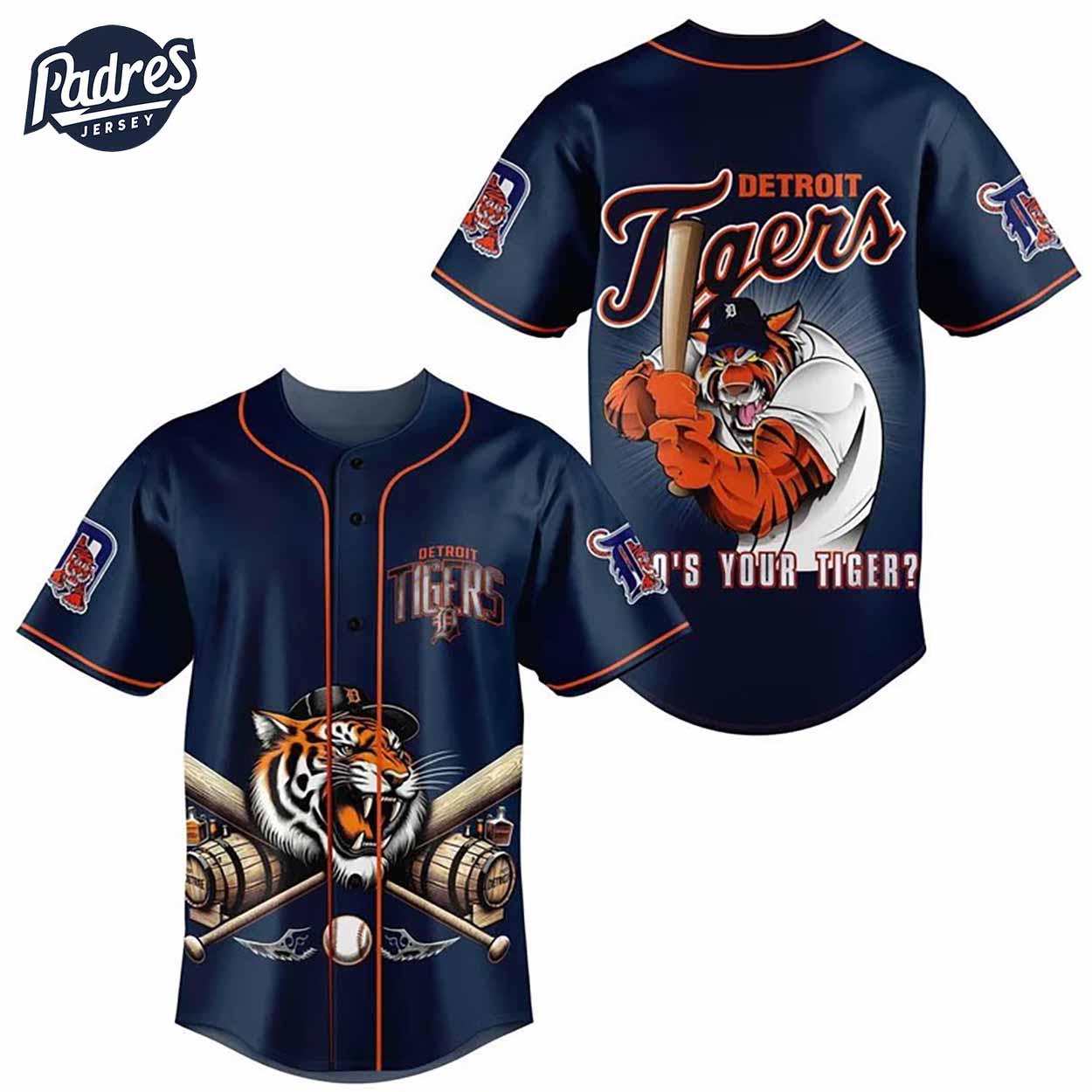 Detroit Tigers Baseball Jersey For MLB - Padres Jersey Oasis: Elevate Your Baseball Style Game