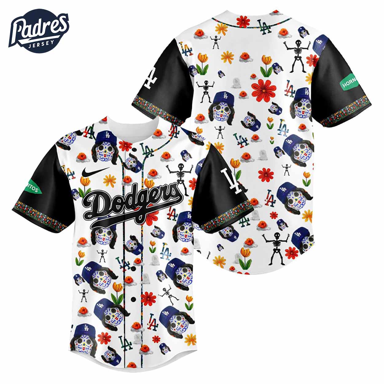 Dia de Los Dodgers Baseball Jersey 2024 - Padres Jersey Oasis: Elevate Your Baseball Style Game