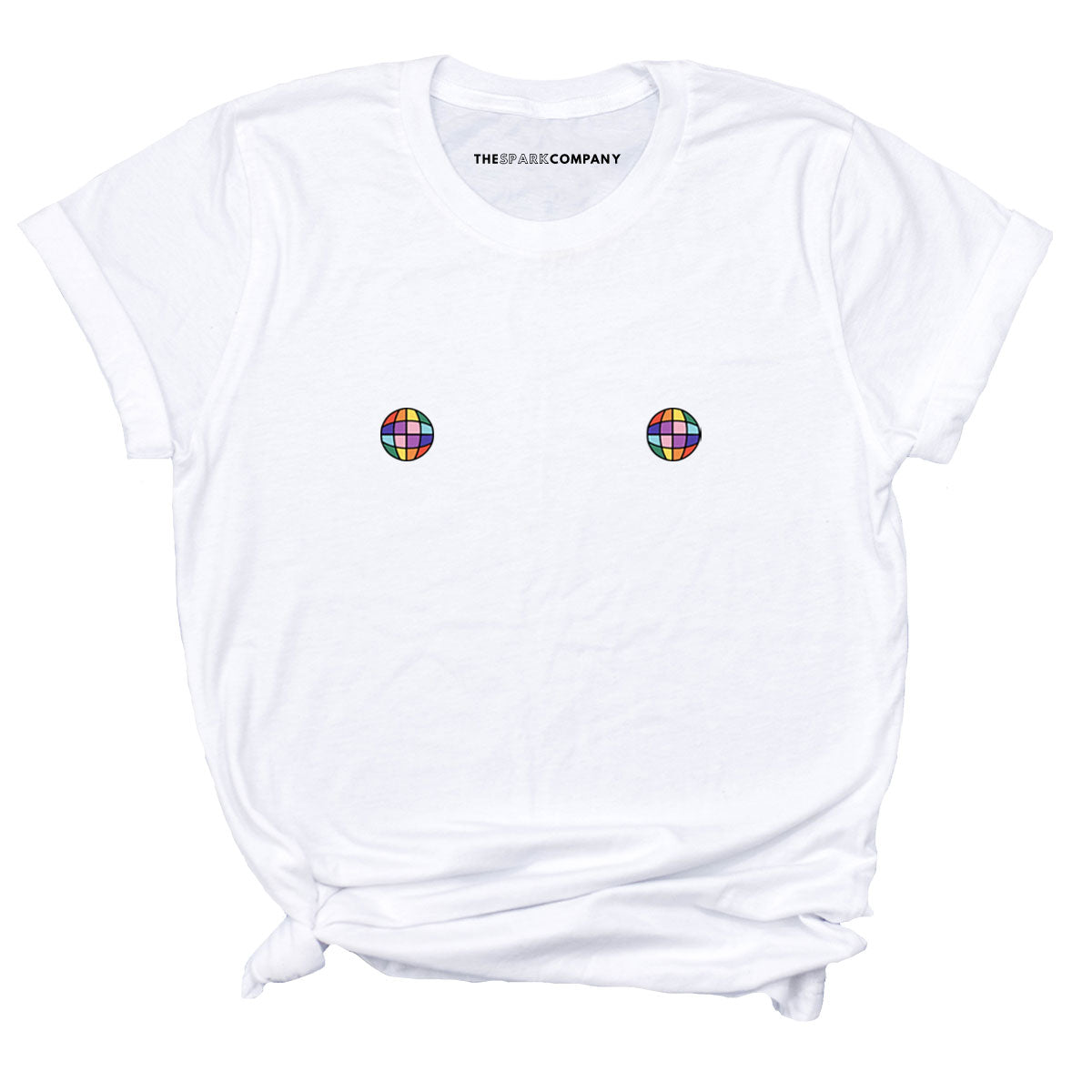 Disco Ball Nipples T-Shirt