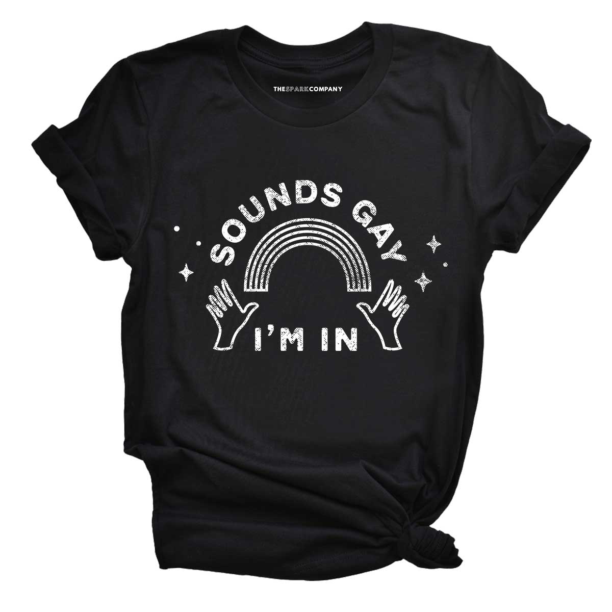 Distressed Sounds Gay T-Shirt