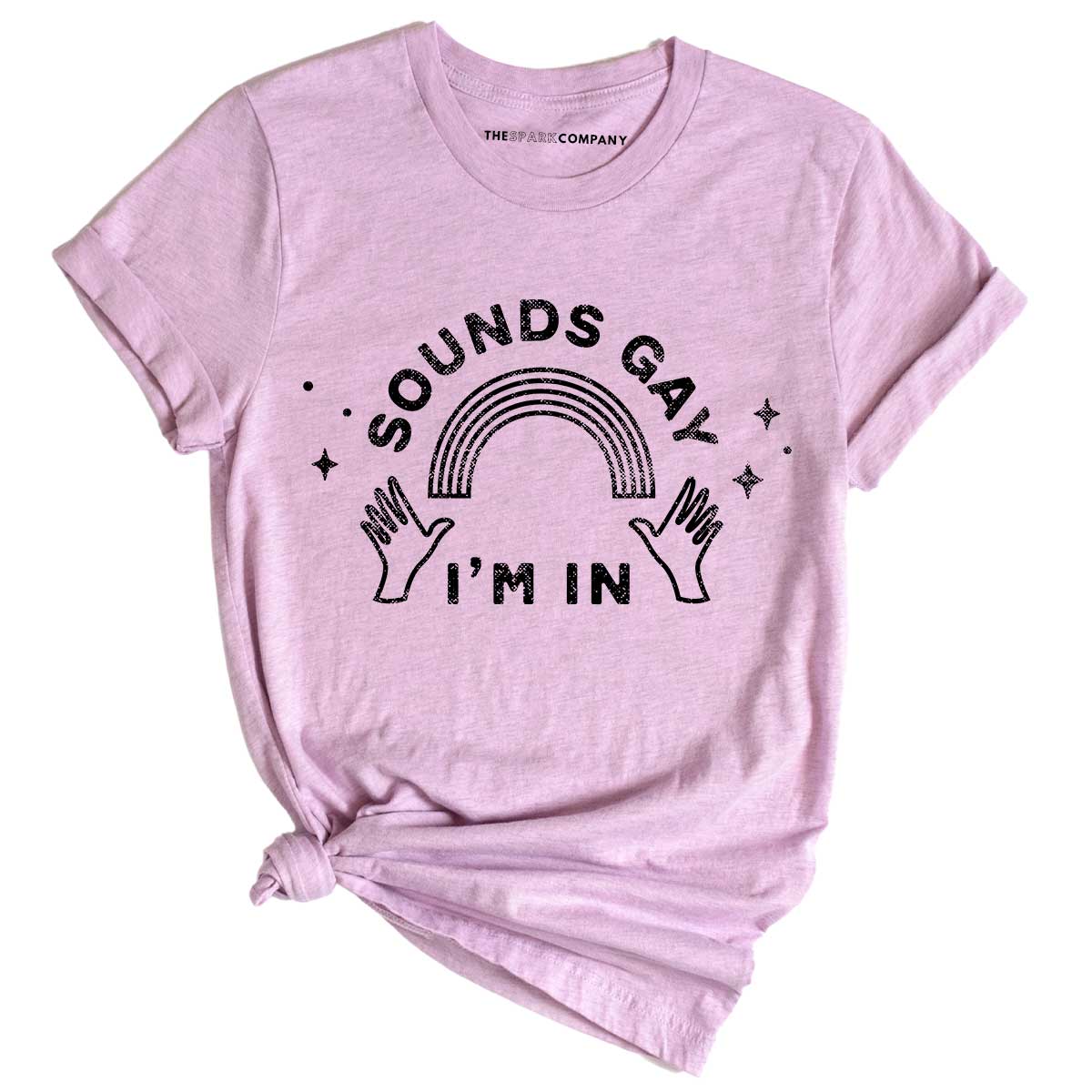 Distressed Sounds Gay T-Shirt