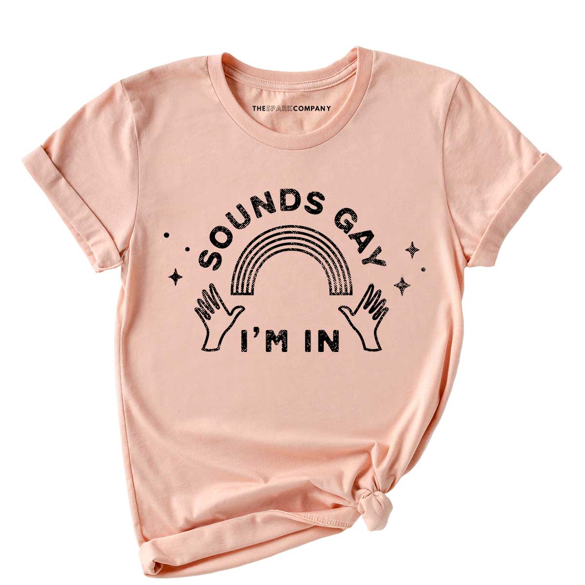 Distressed Sounds Gay T-Shirt