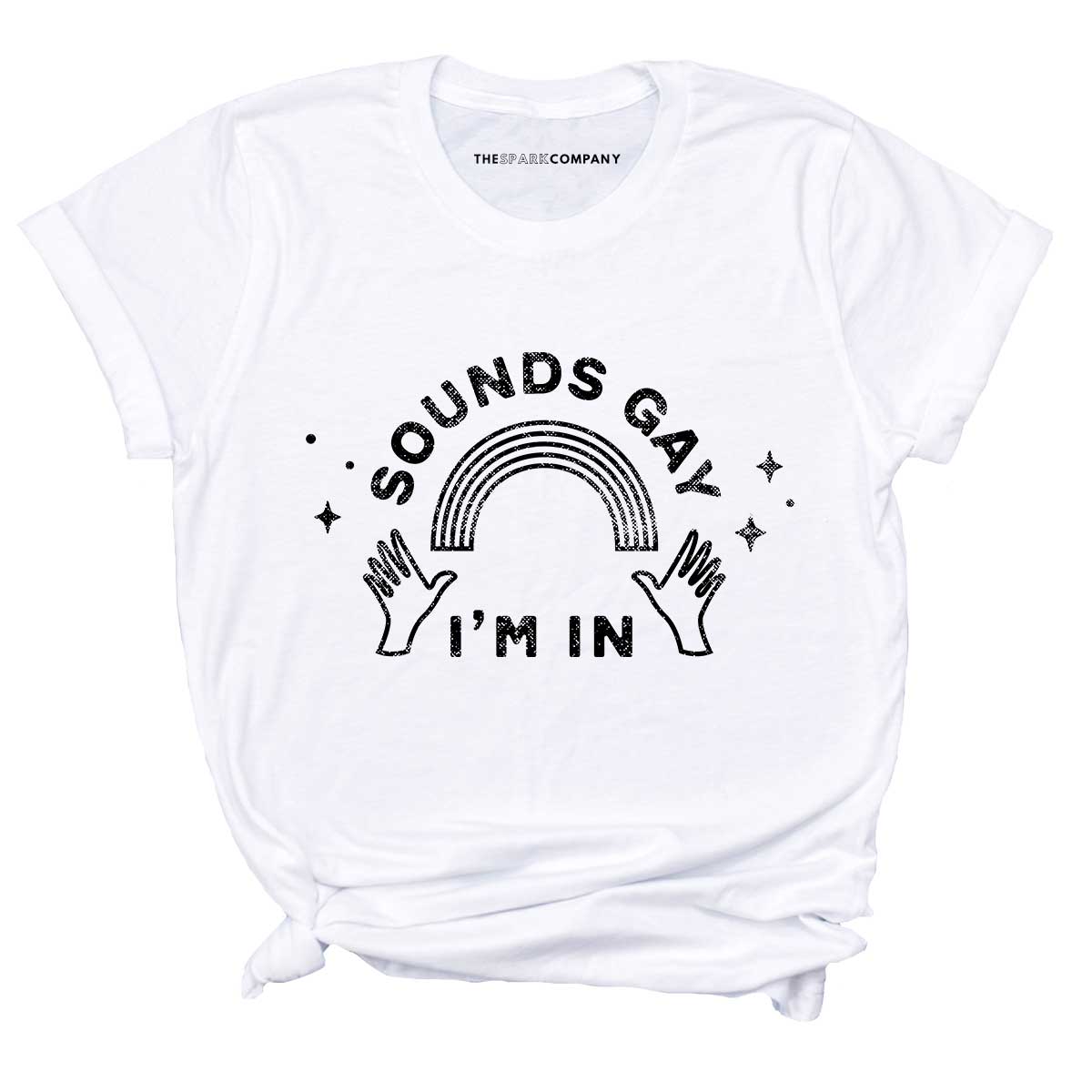 Distressed Sounds Gay T-Shirt