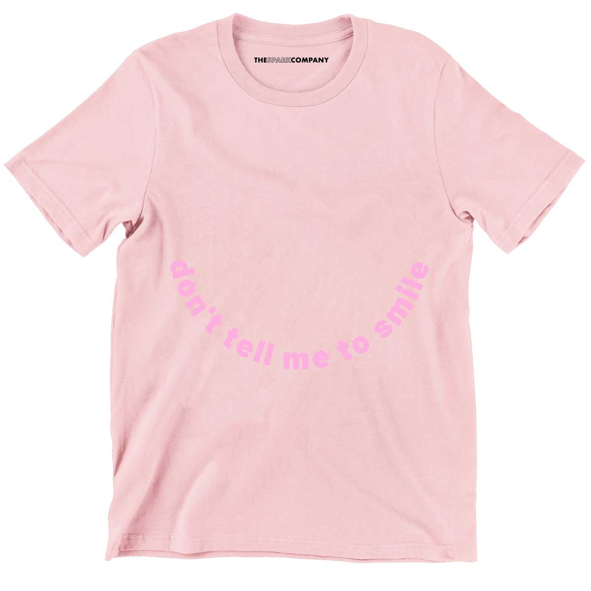 Don't Tell Me To Smile Kids T-Shirt