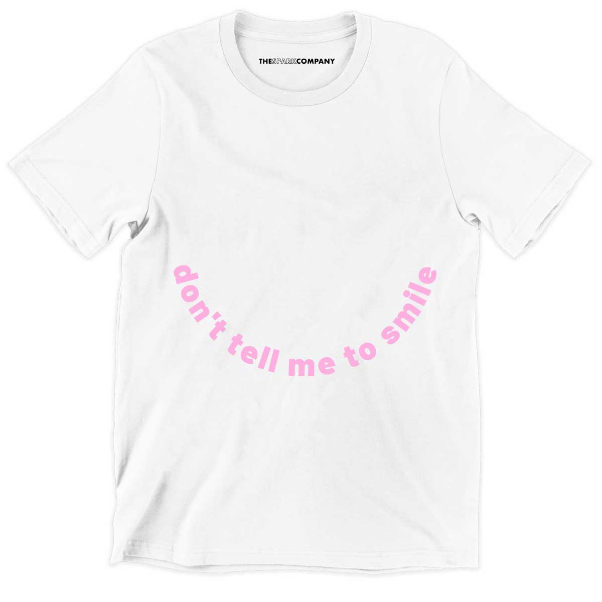 Don't Tell Me To Smile Kids T-Shirt