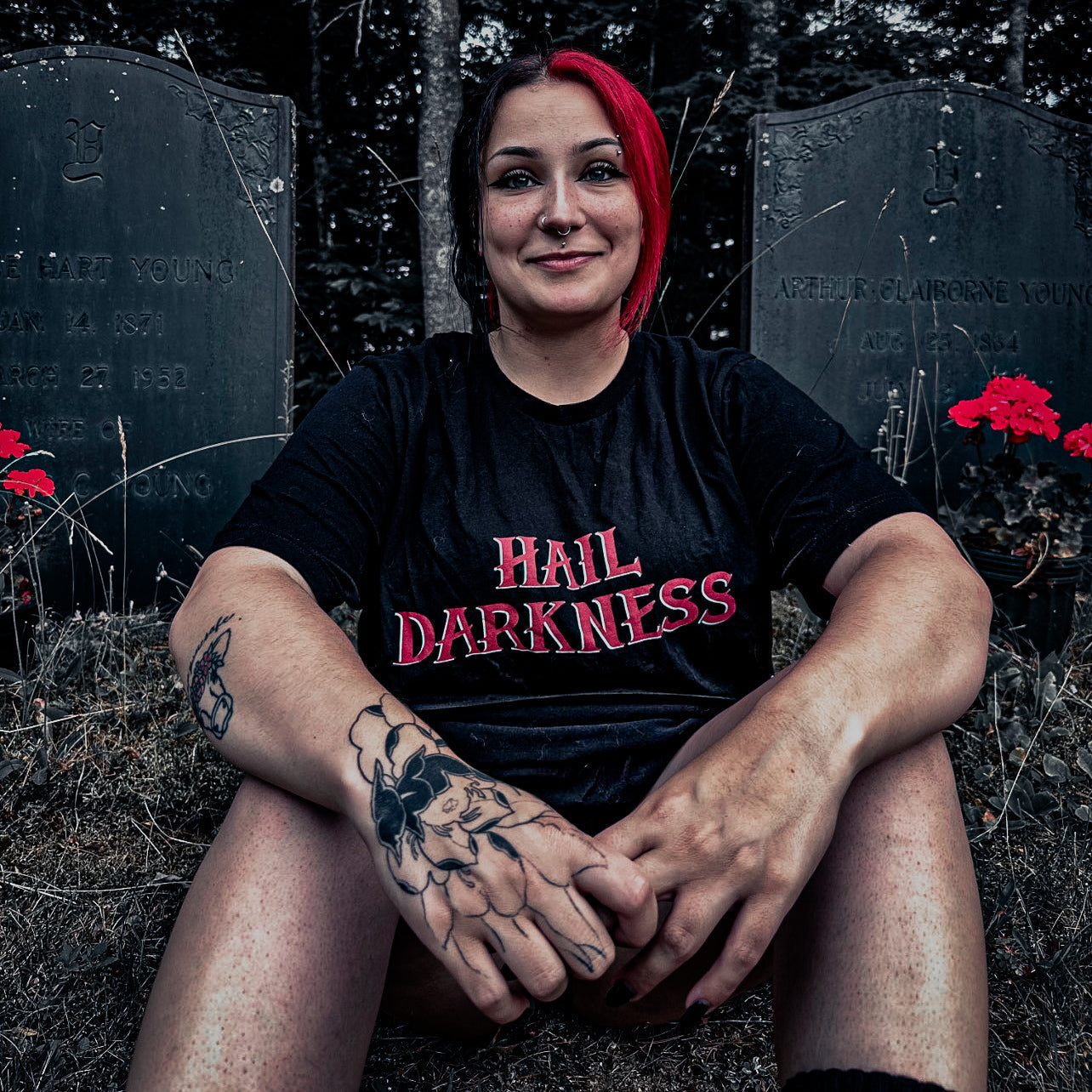 Hail Darkness Tee